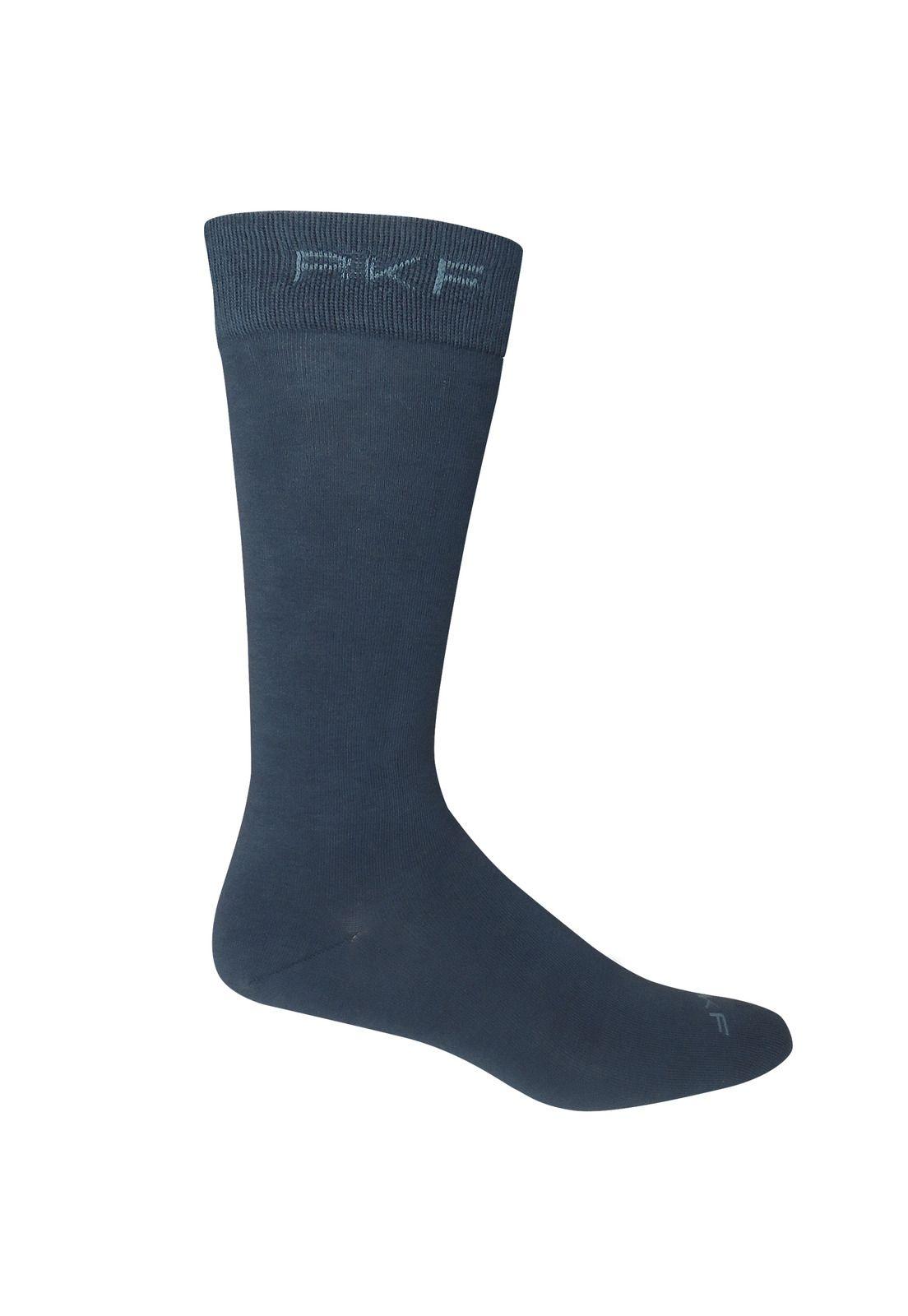 Calcetin Algodón Hombre Basic Azul Rockford-0