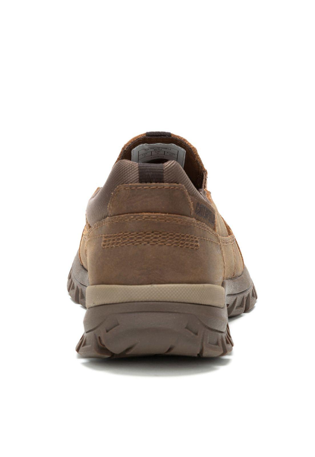 Zapatilla Cuero Hombre Threshold SlipOn Café Oscuro-5