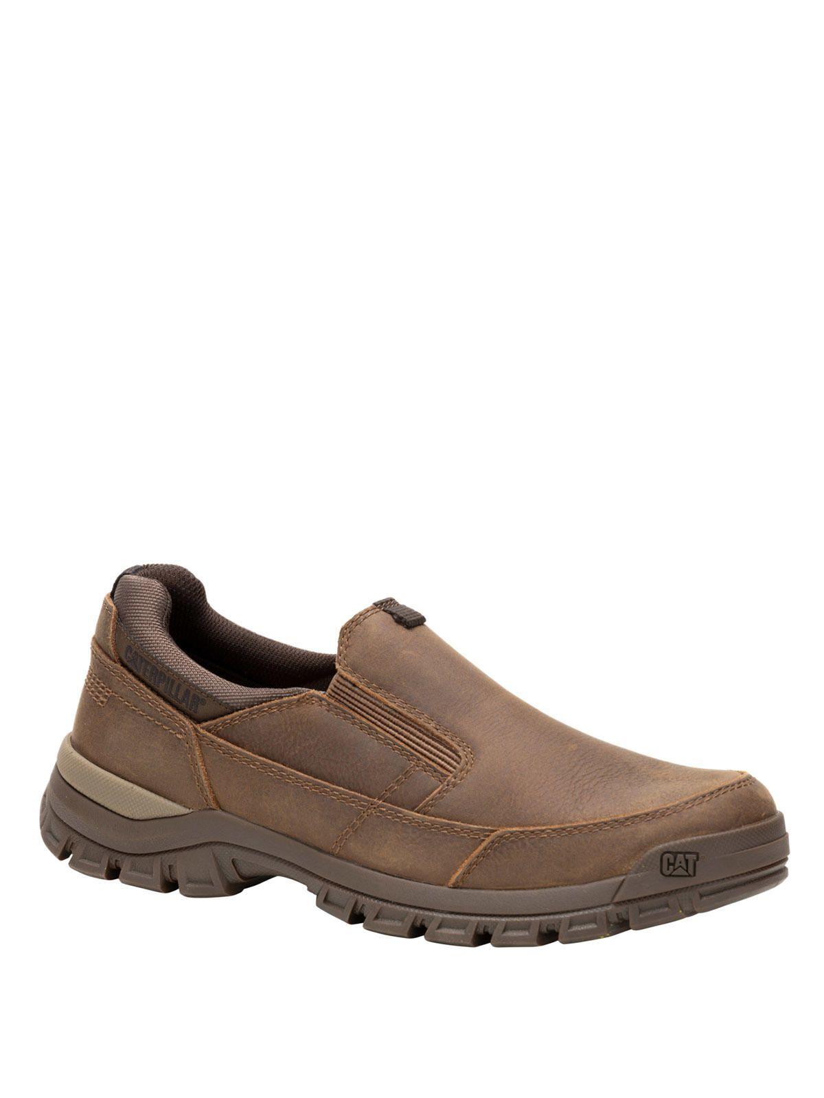 Zapatilla Cuero Hombre Threshold SlipOn Café Oscuro-0