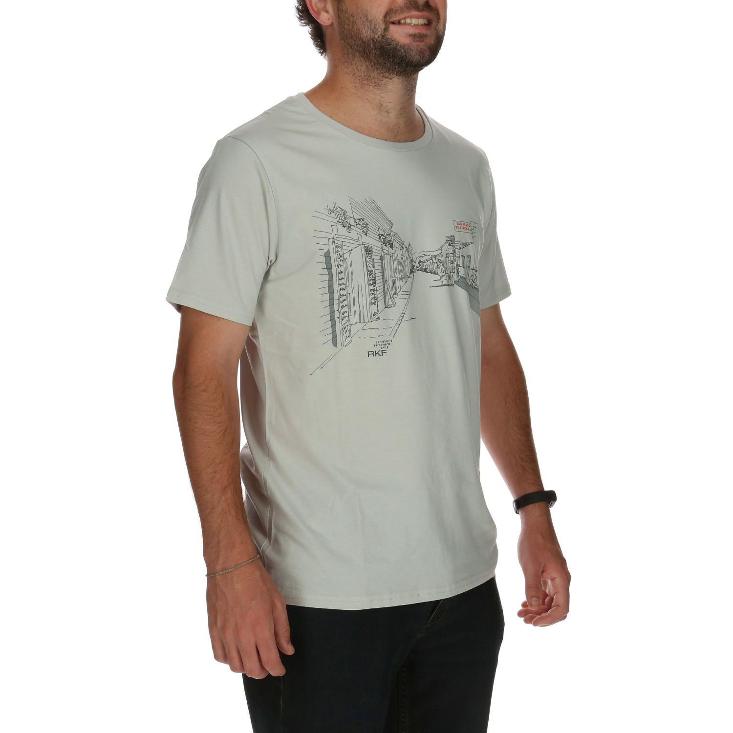 Polera Hombre Organic Gris-3