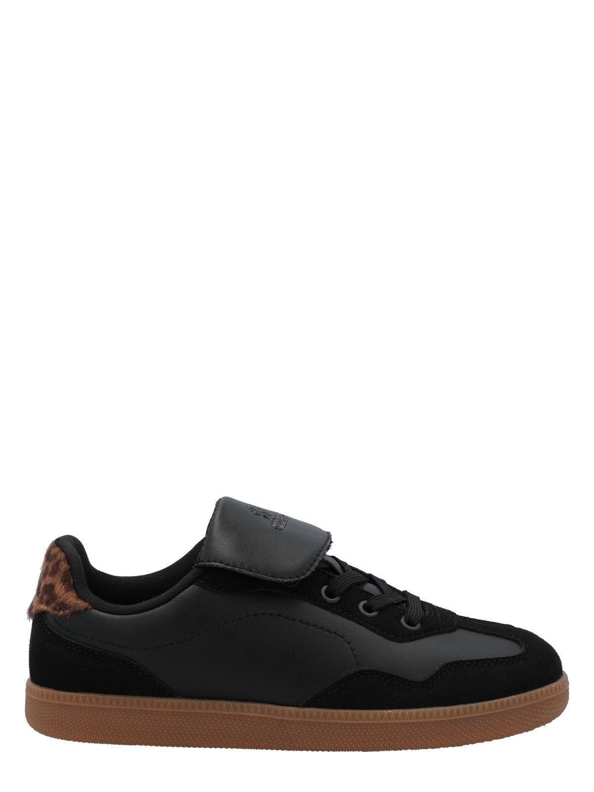 Zapatilla Mujer Iman Negro-1