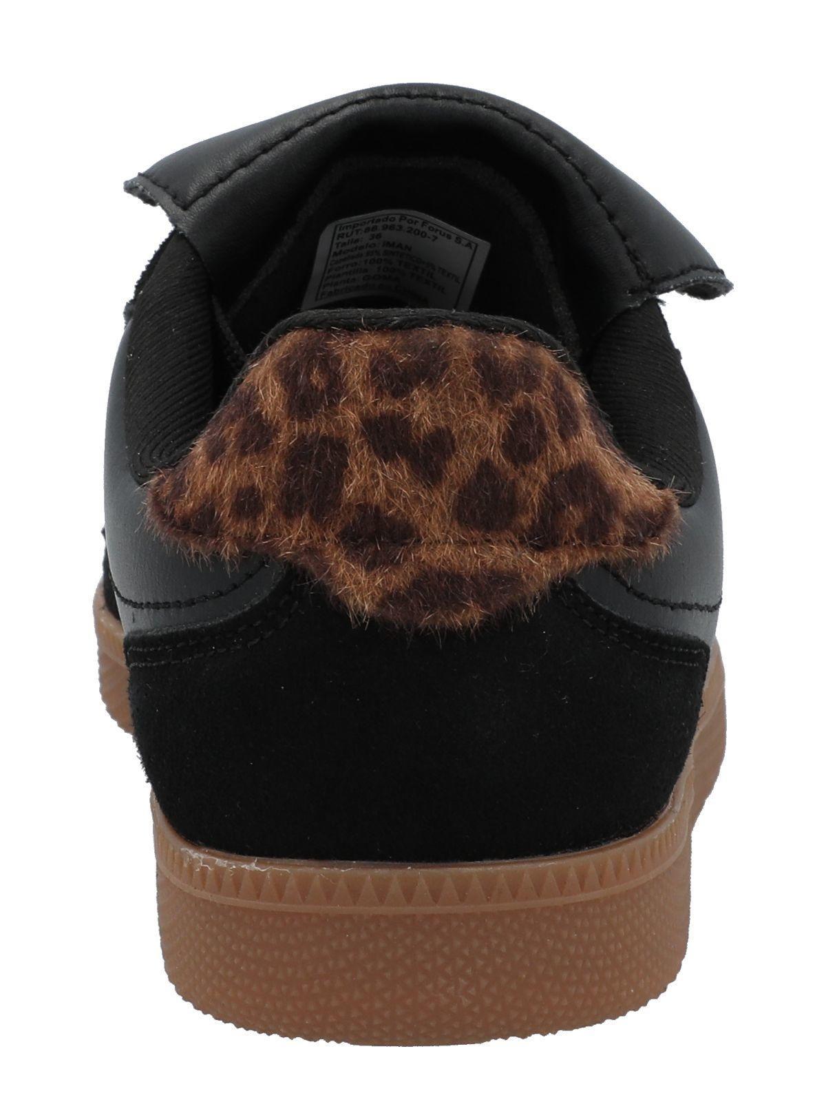 Zapatilla Mujer Iman Negro-7