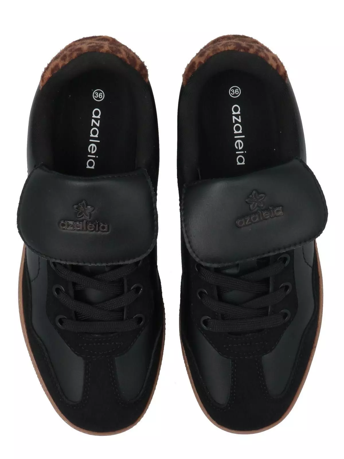 Zapatilla Mujer Iman Negro-8