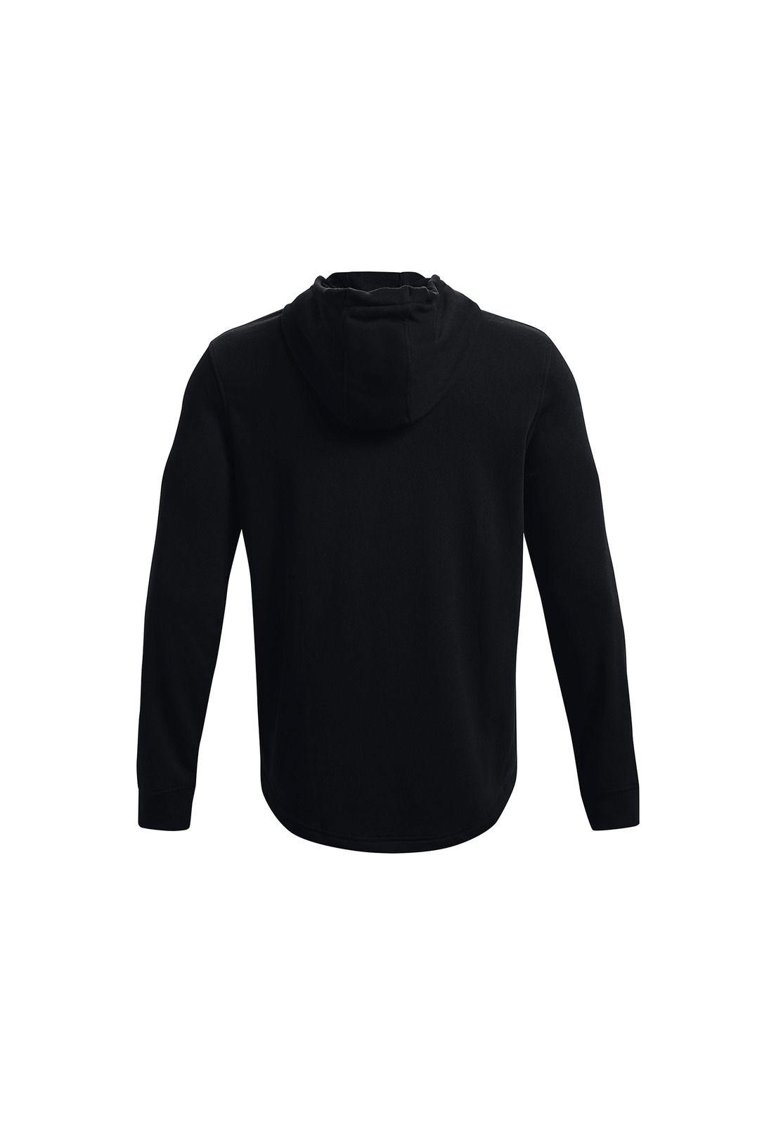 Polerón Buzo Hombre Rival Terry Logo Hoodie Negro-1