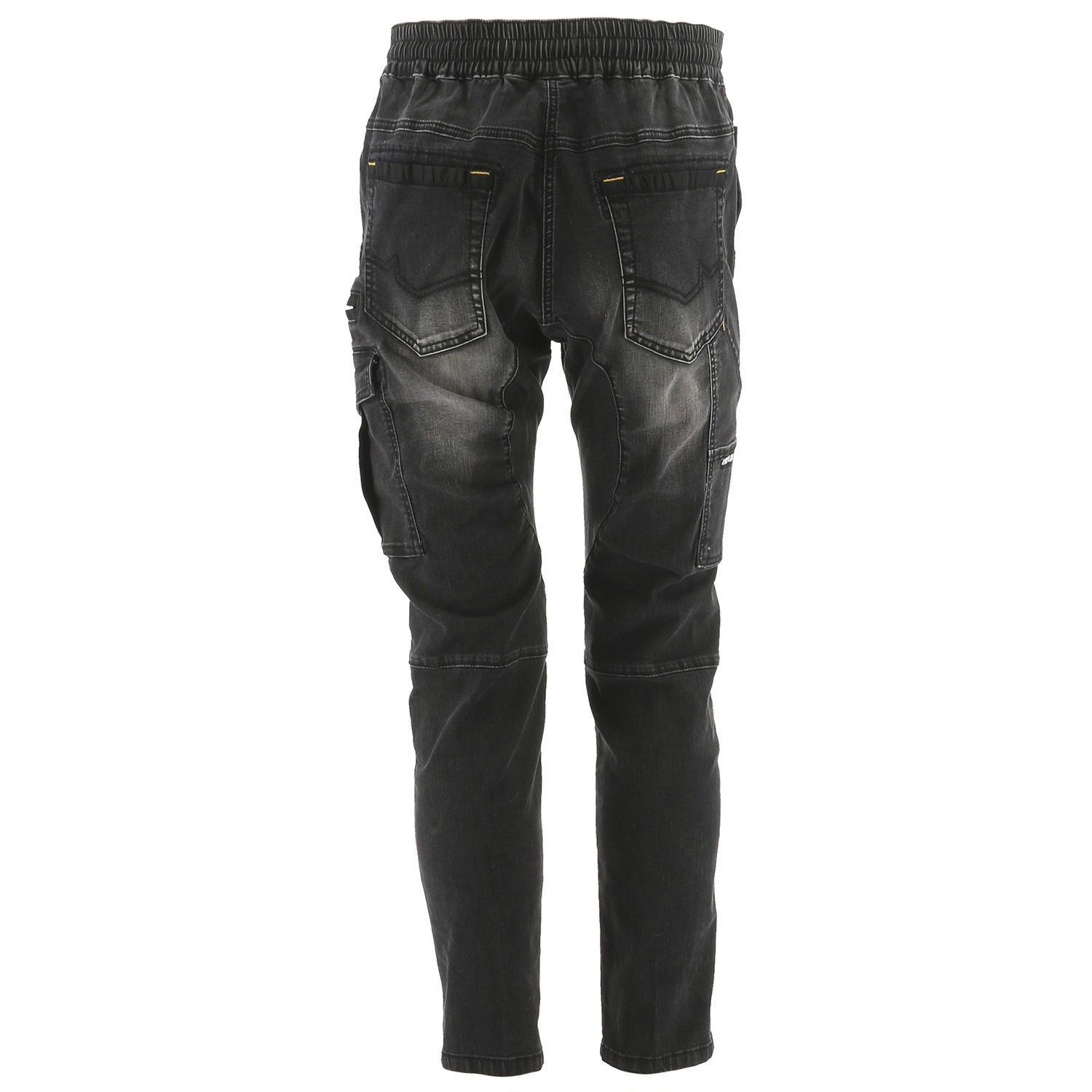 Pantalón Hombre Dynamic Denim Negro-1