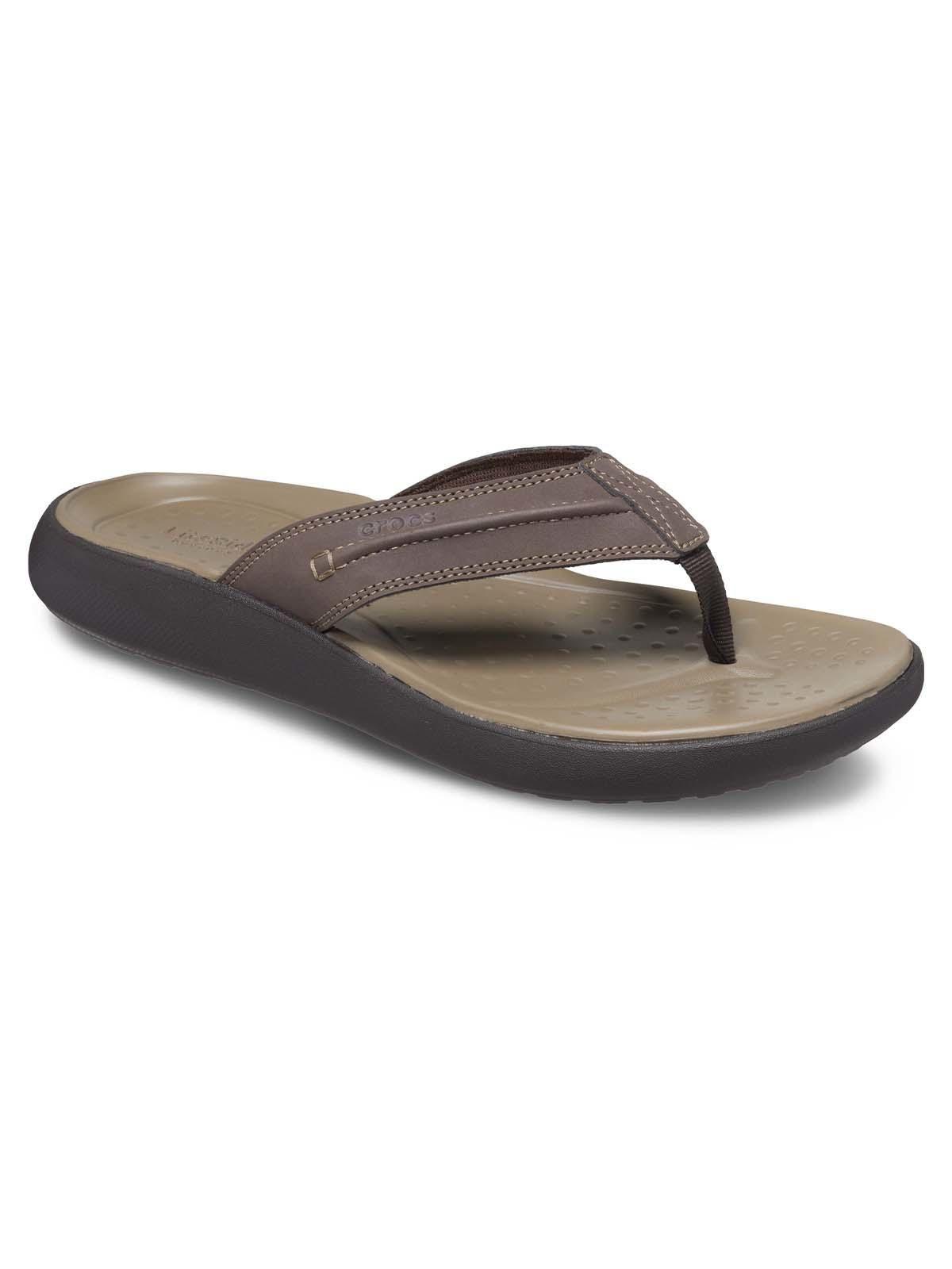 Sandalia Crocs Hombre Yukon Vista Ii Flip Café-6