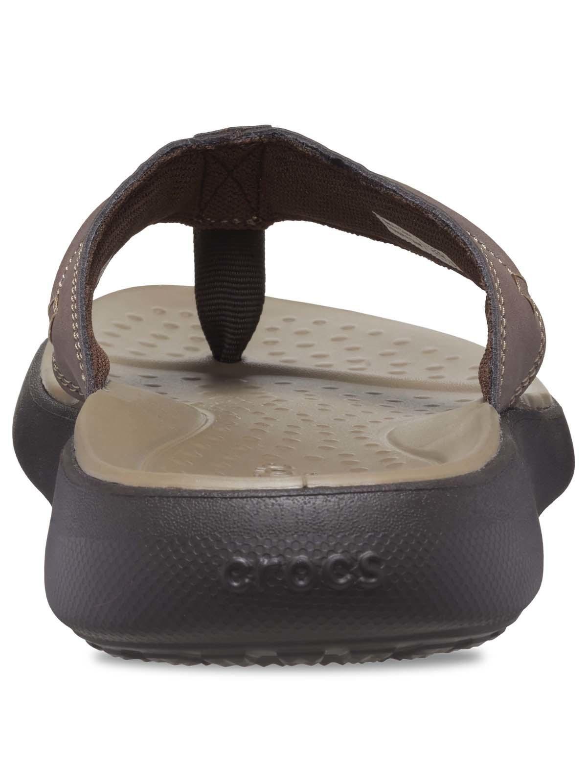 Sandalia Crocs Hombre Yukon Vista Ii Flip Café-7