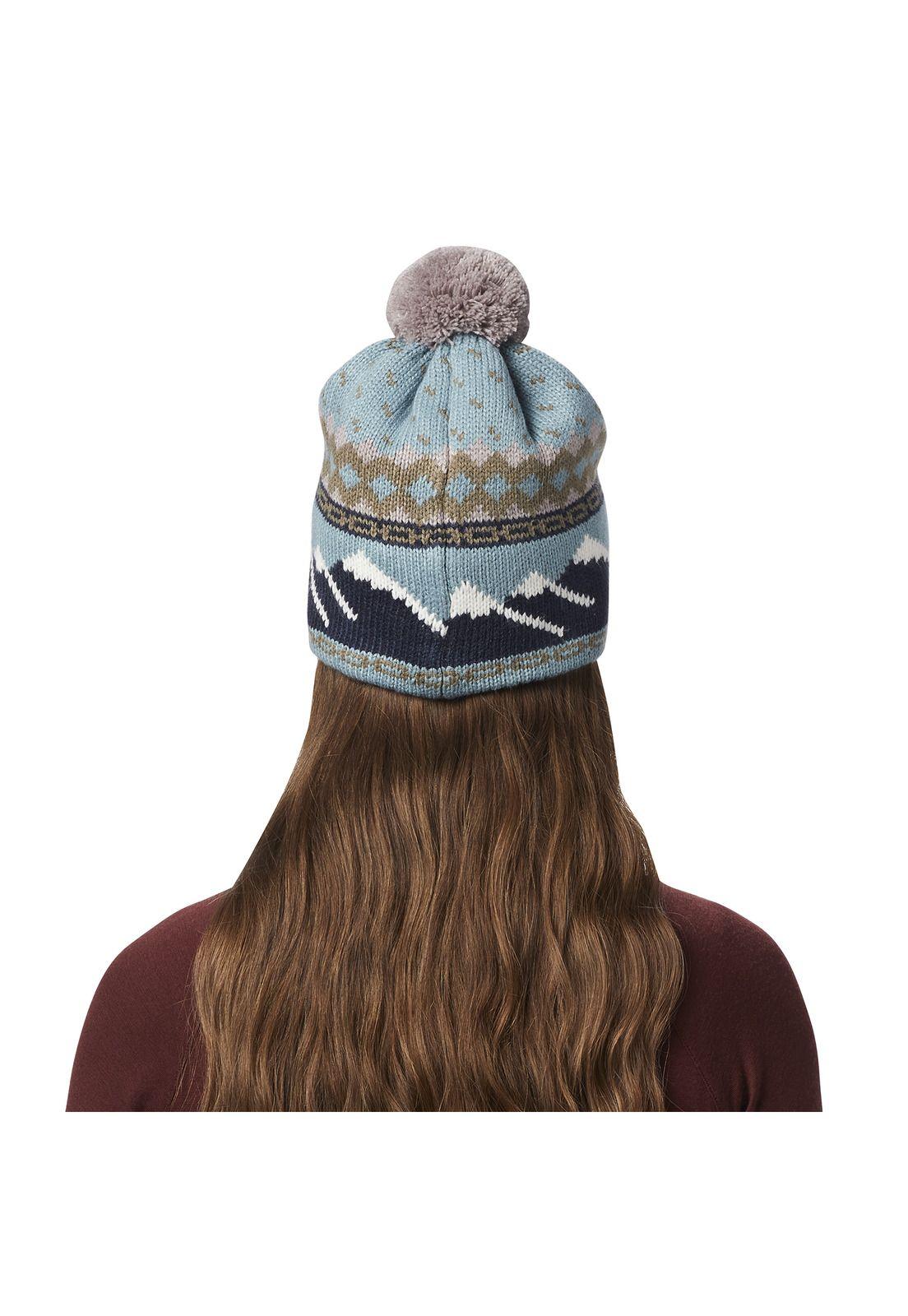 Gorro Acrílico Mujer Mtn Scape Beanie Azul-2