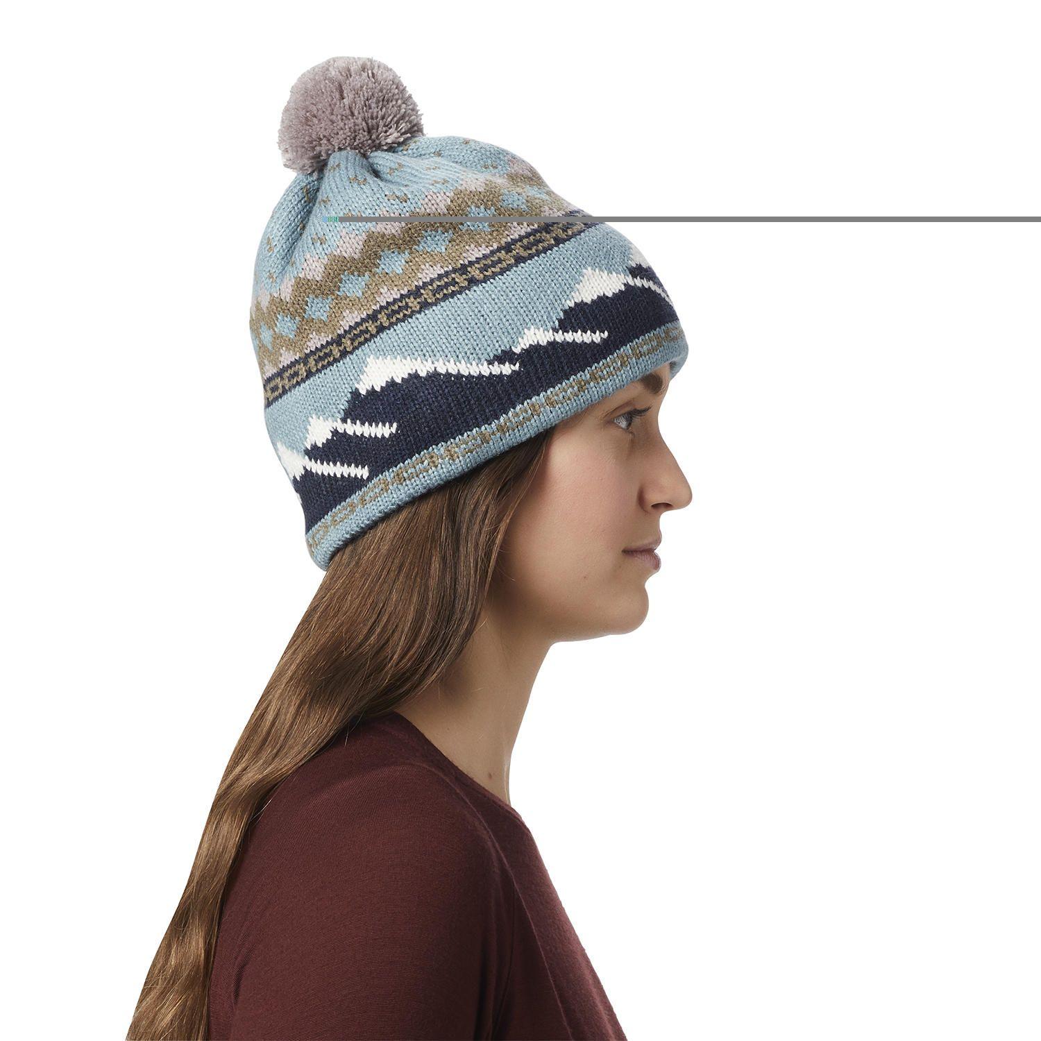 Gorro Acrílico Mujer Mtn Scape Beanie Azul-1