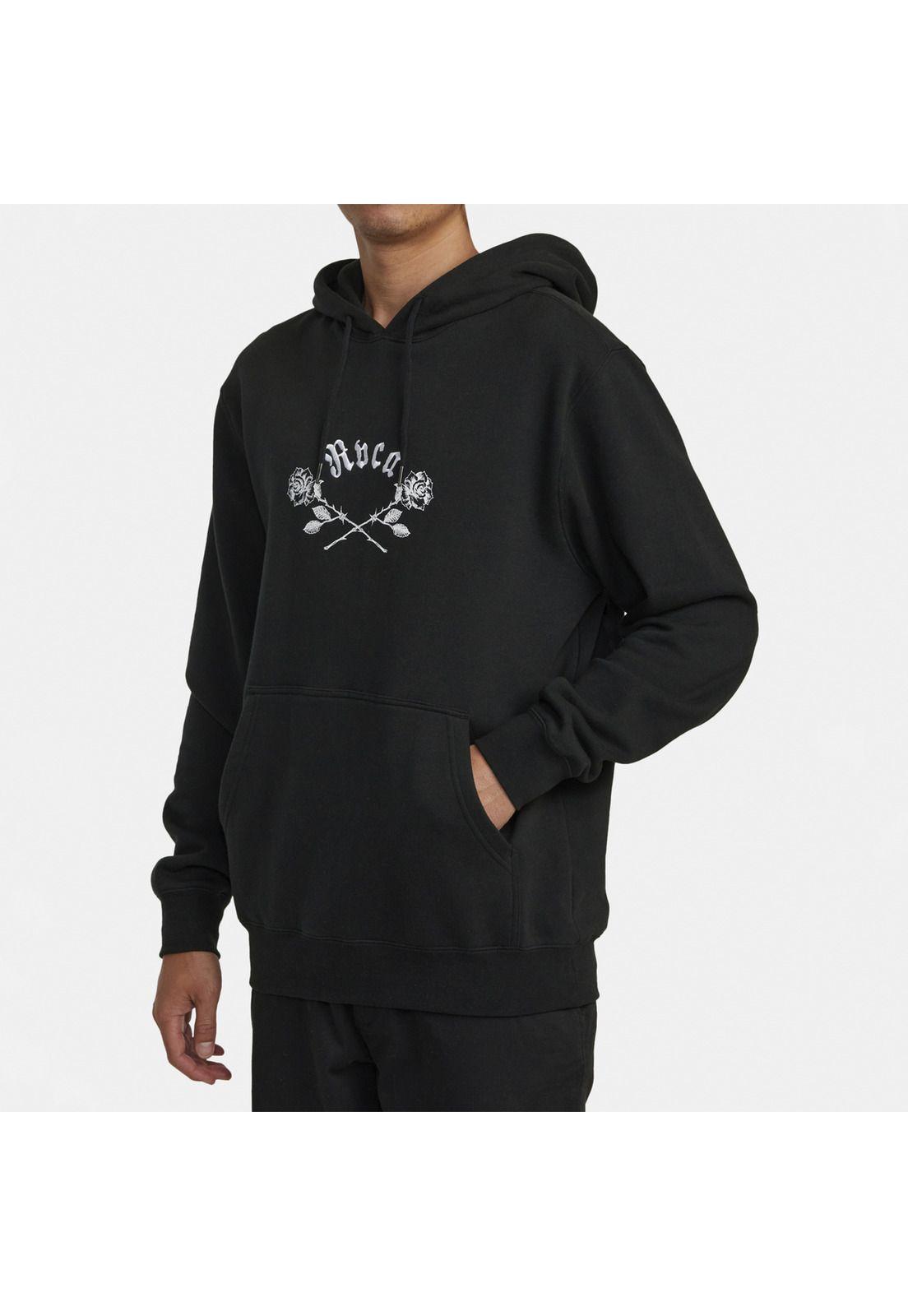 Polerón Hombre Opposite Skulls M Ot Negro-4