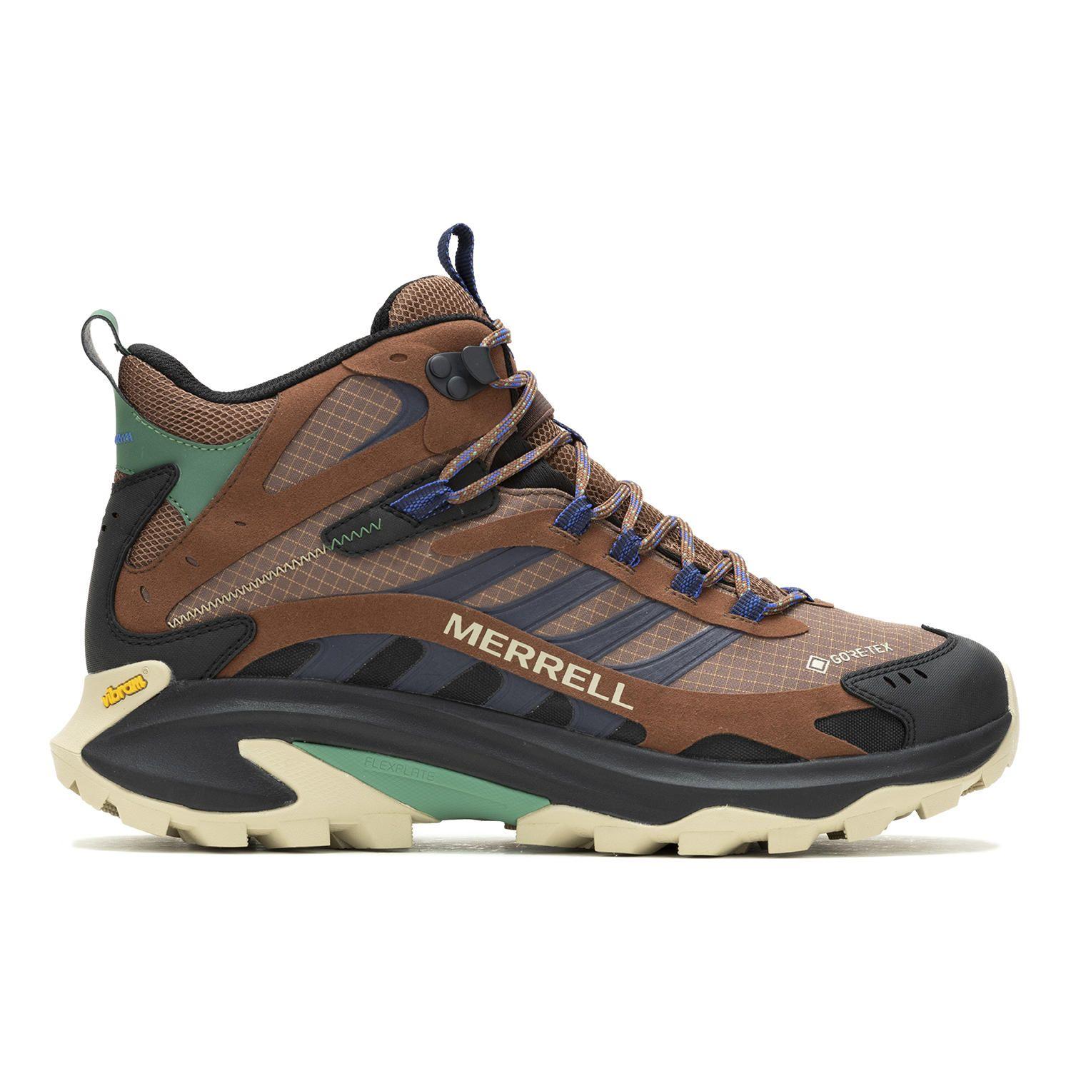 Botín imperm Hombre Moab Speed 2 Mid GTX Canela-0