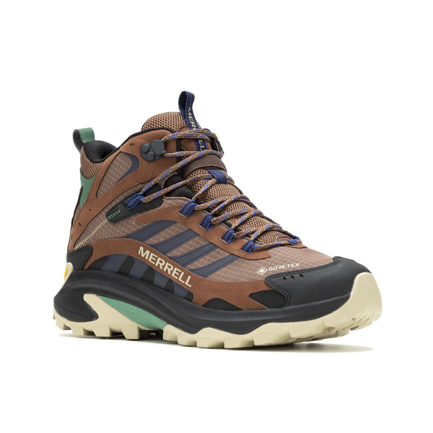Botín imperm Hombre Moab Speed 2 Mid GTX Canela-1