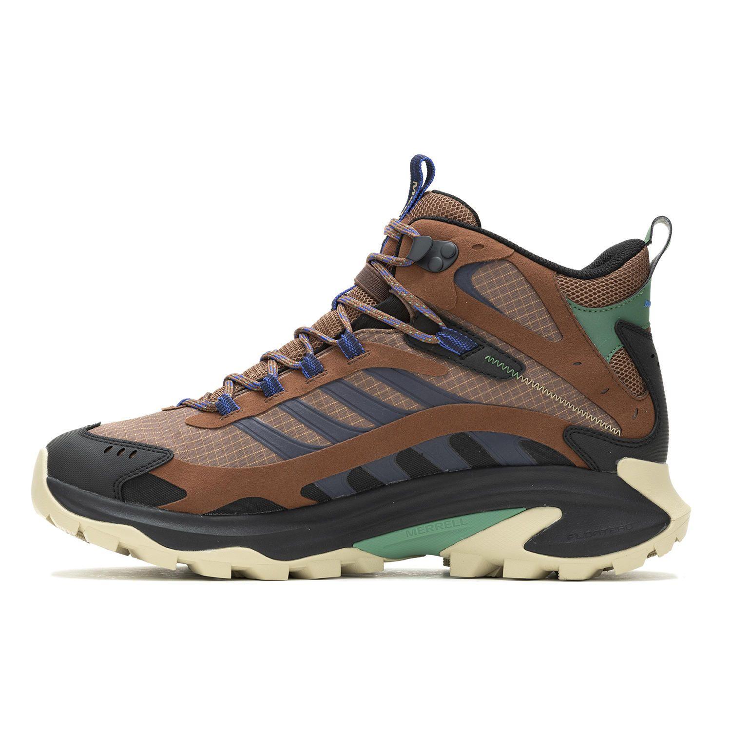 Botín imperm Hombre Moab Speed 2 Mid GTX Canela-3