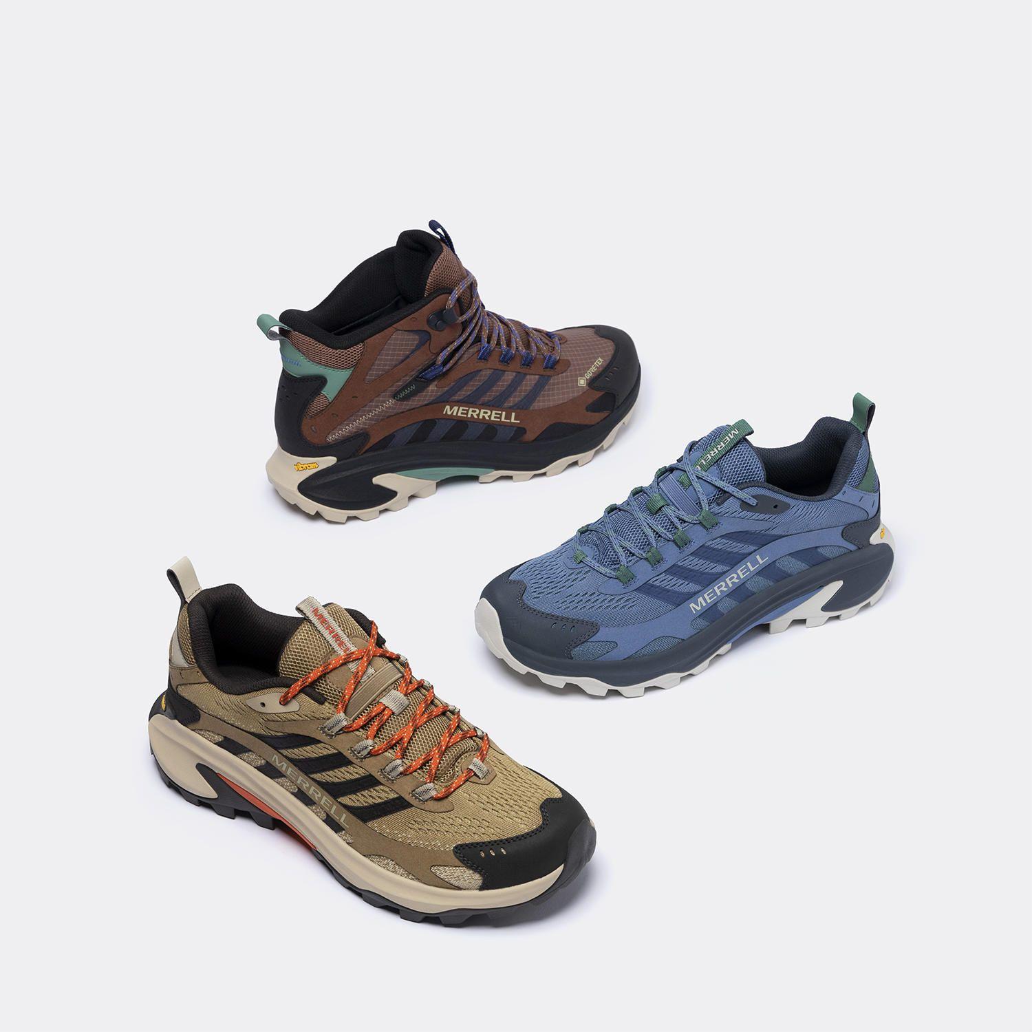 Botín imperm Hombre Moab Speed 2 Mid GTX Canela-7