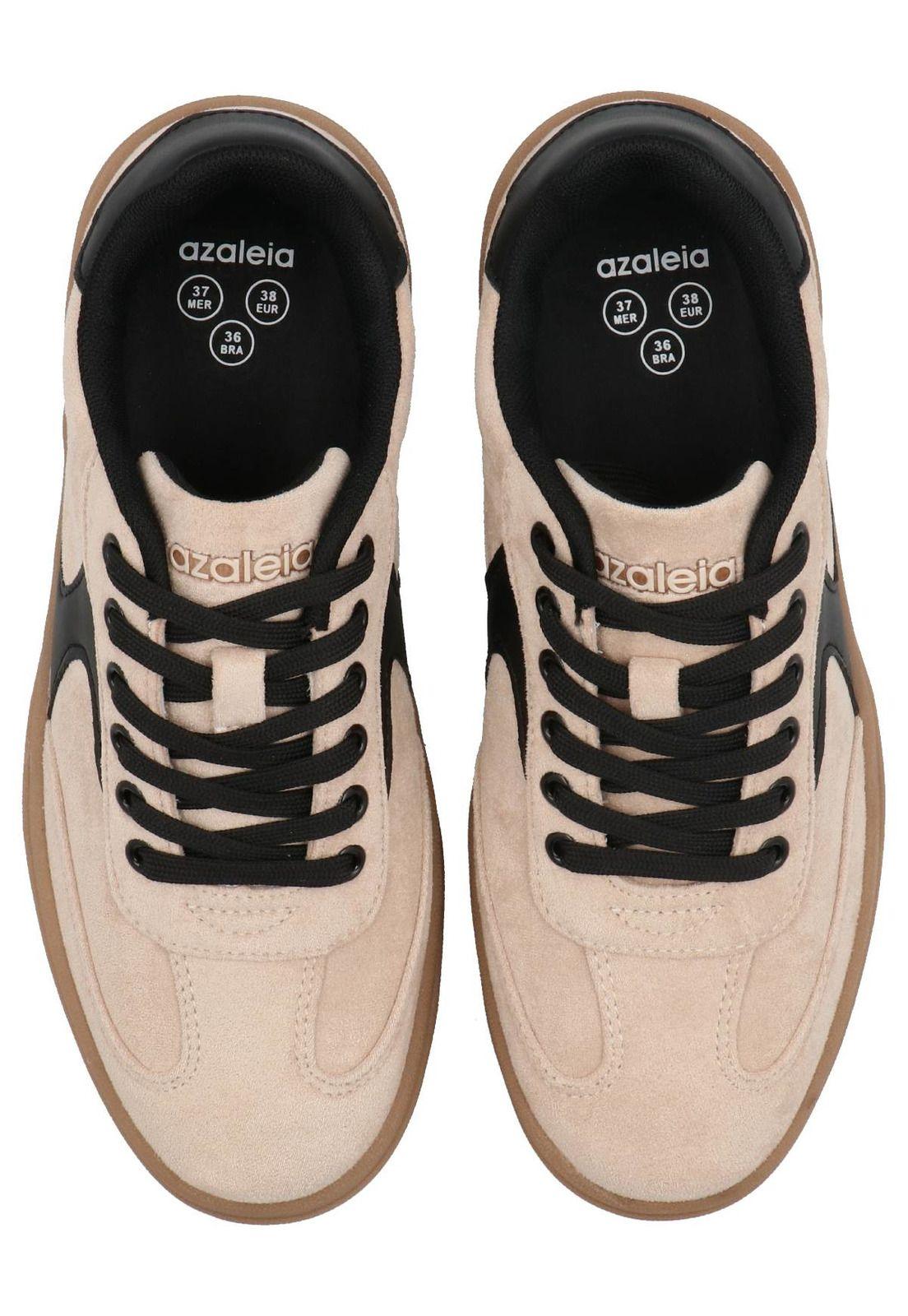Zapatilla Lens Mujer Beige-8