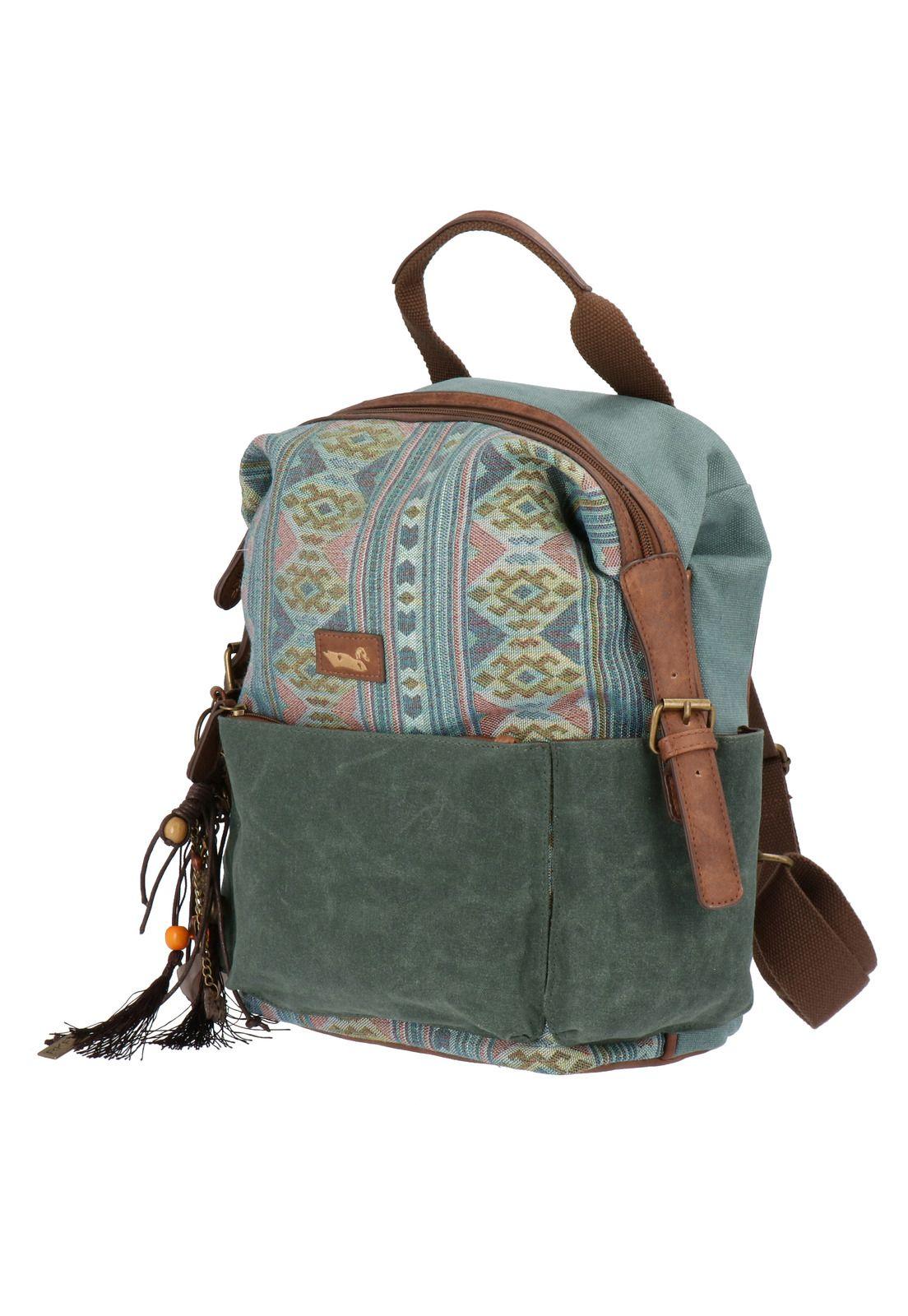 Mochila Mujer Bianca Back Turquesa-1