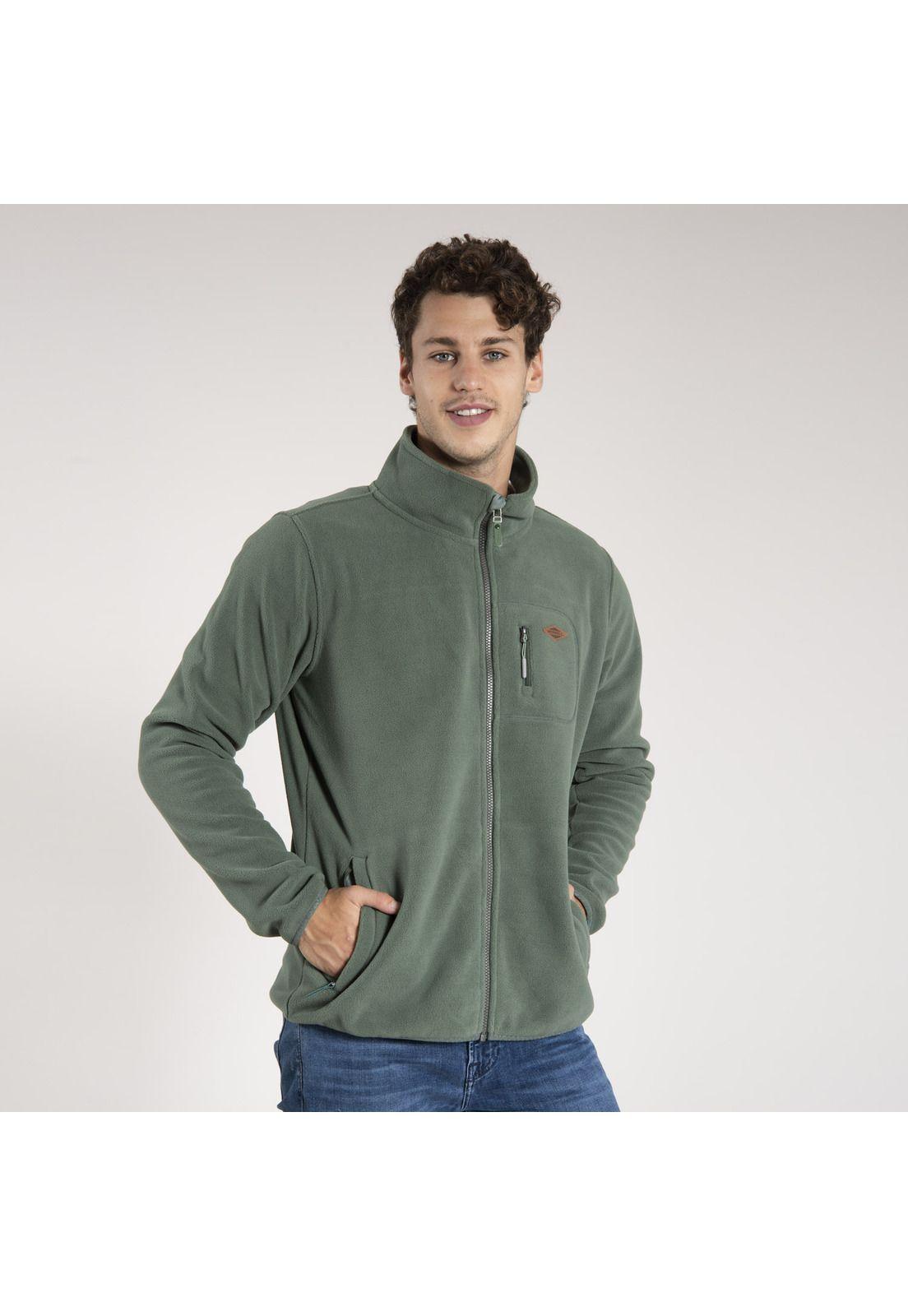 Polar Hombre Wooden Fleece Verde-0