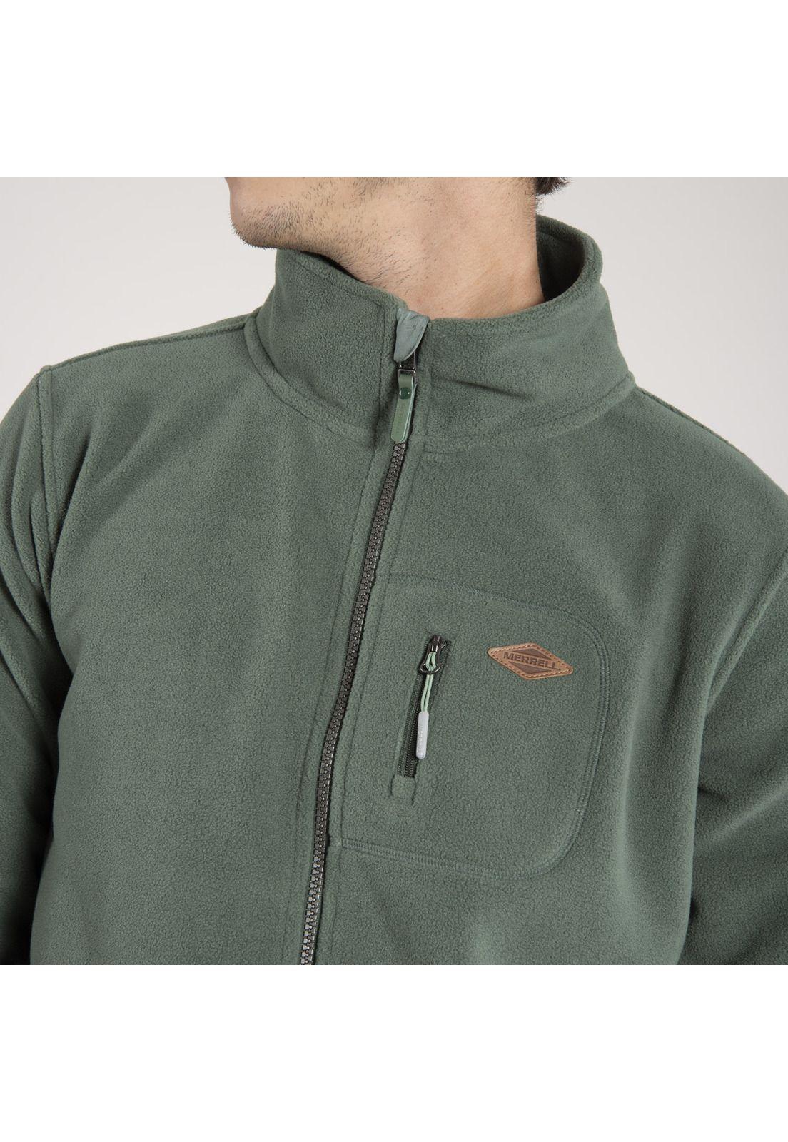 Polar Hombre Wooden Fleece Verde-3