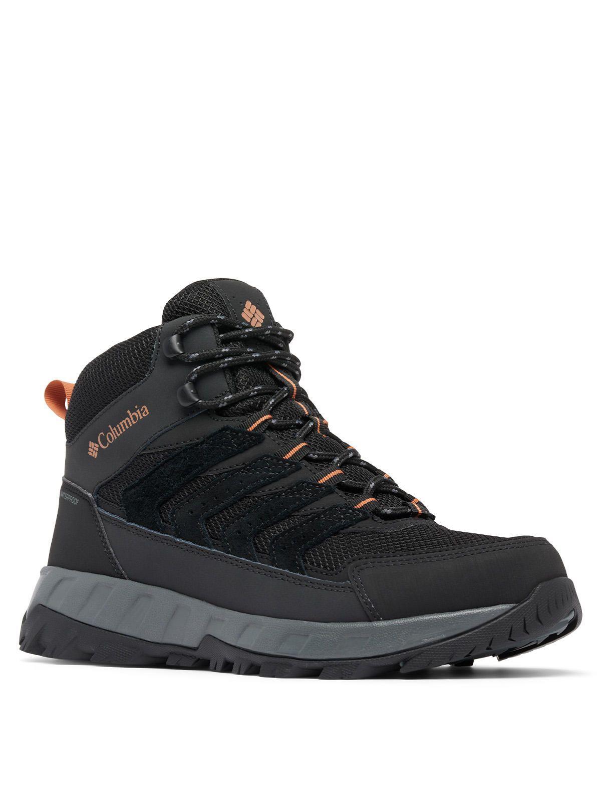 Botín Hombre Strata Trail Mid Wp Negro-0