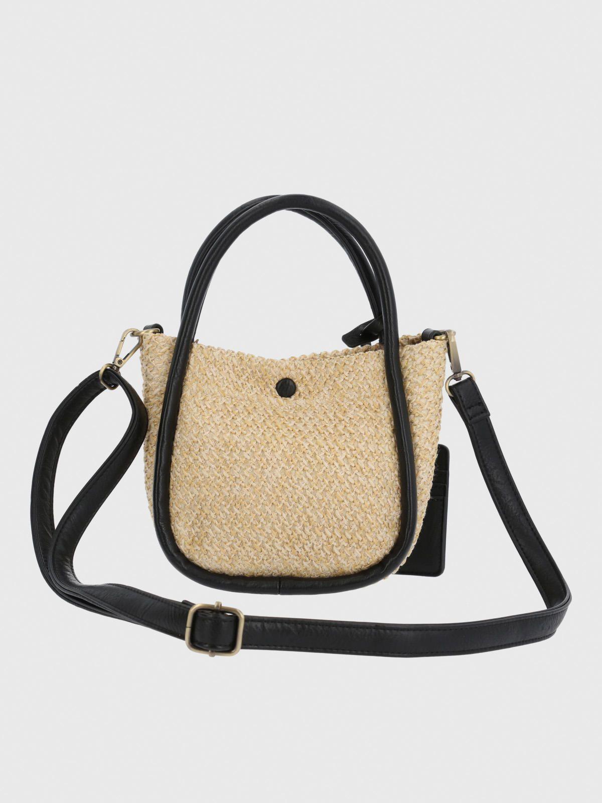 Cartera Ecocuero Mujer Yang Bag Negro-2