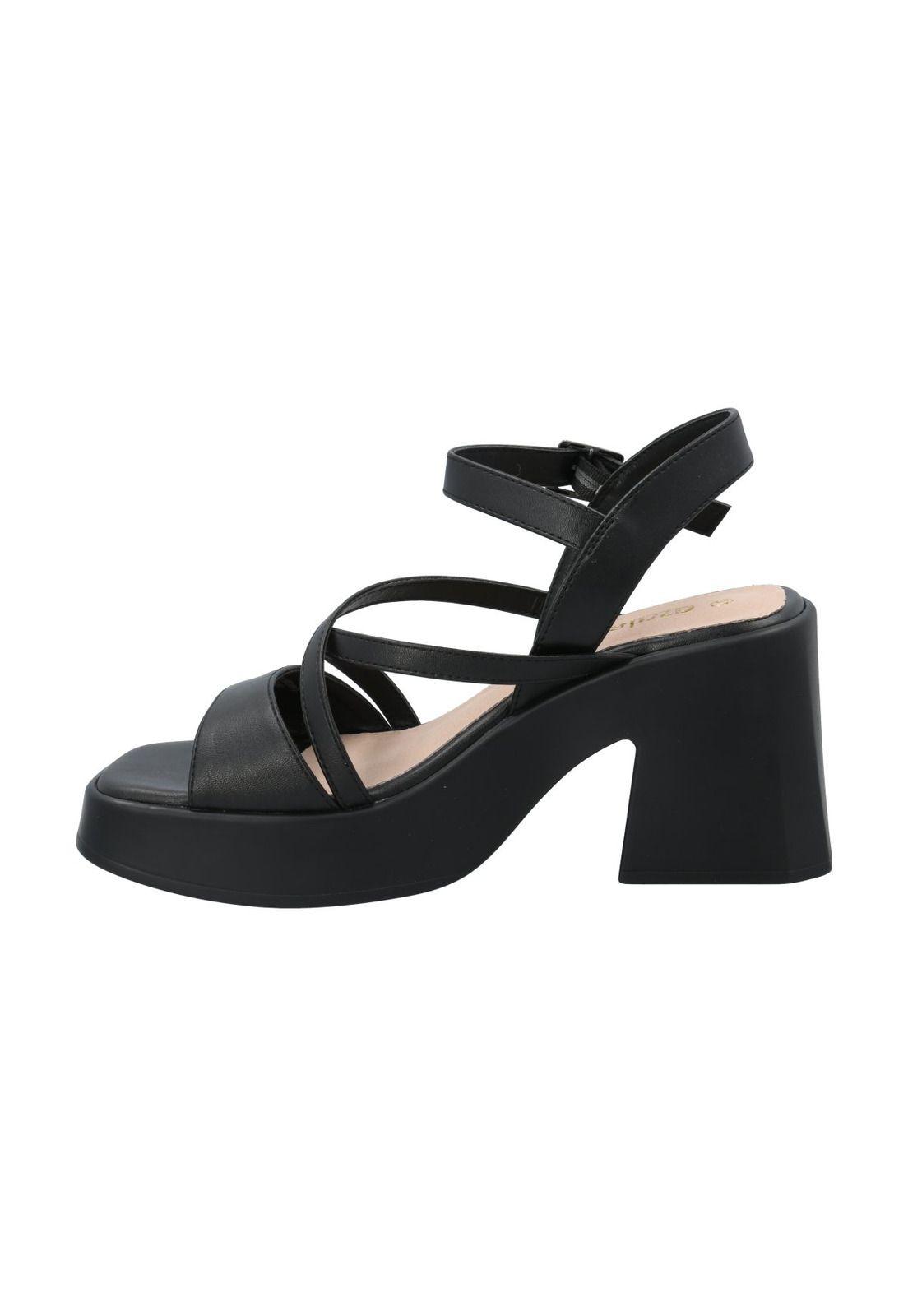 Sandalia Mujer Oriana Negro-5
