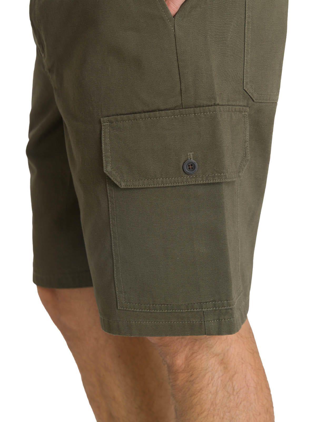 Short Hombre Cargo Verde Oliva-6