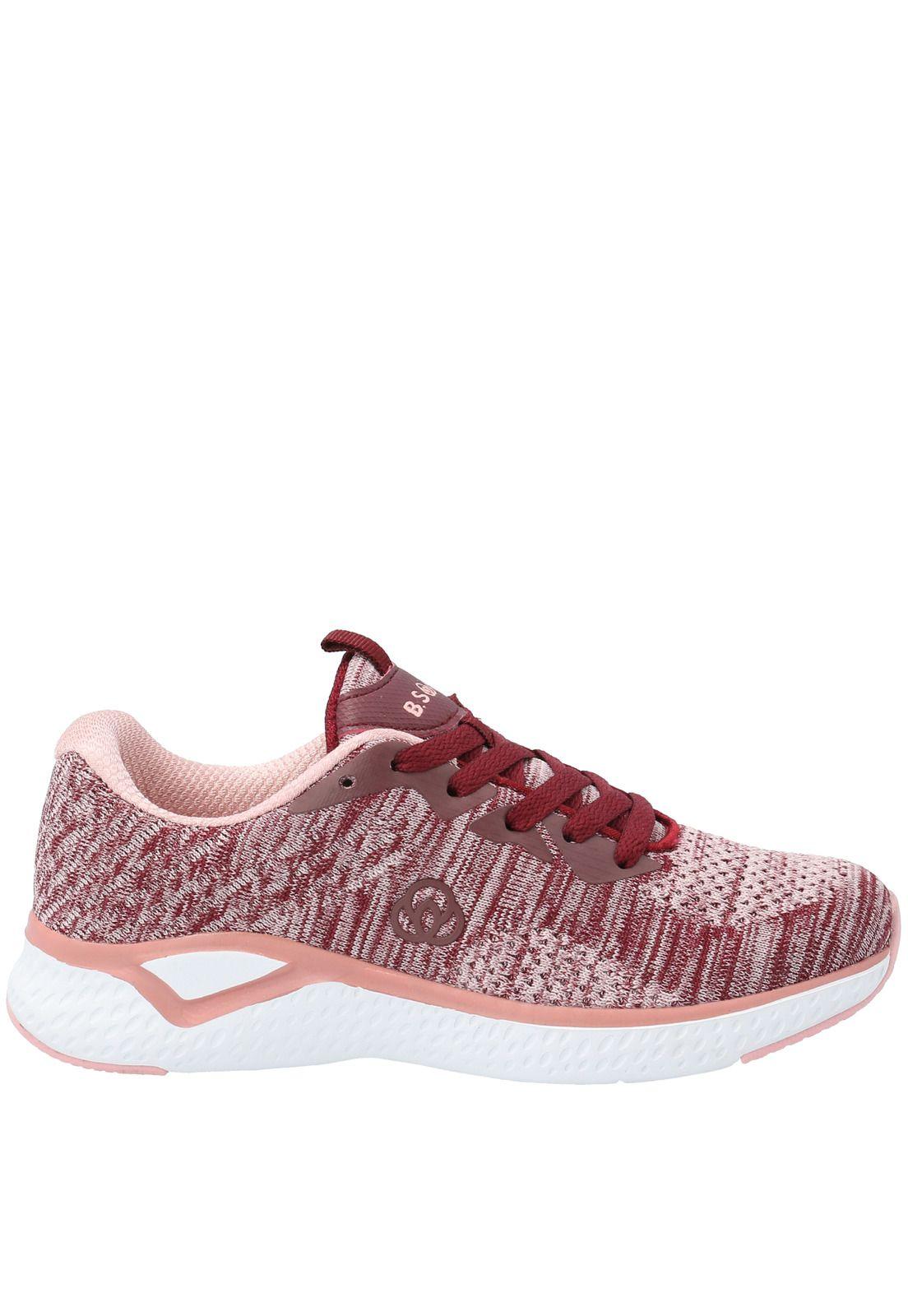 Zapatilla Mujer Motion Burdeo-1