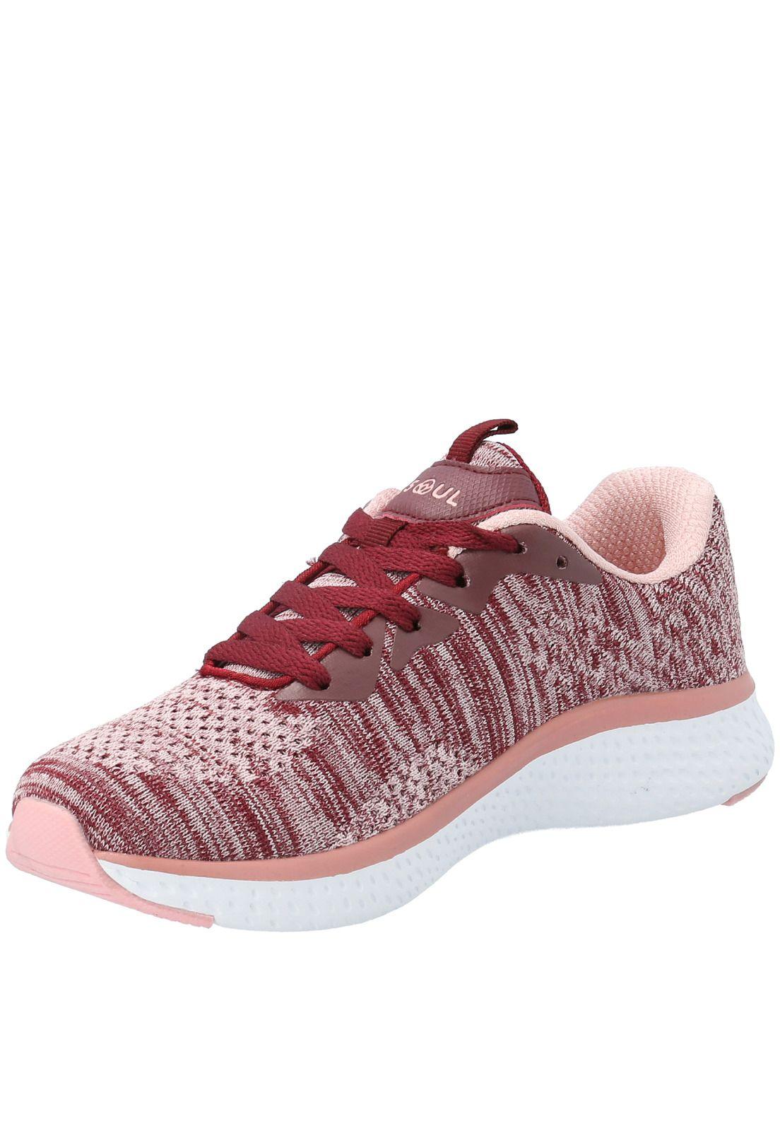 Zapatilla Mujer Motion Burdeo-3