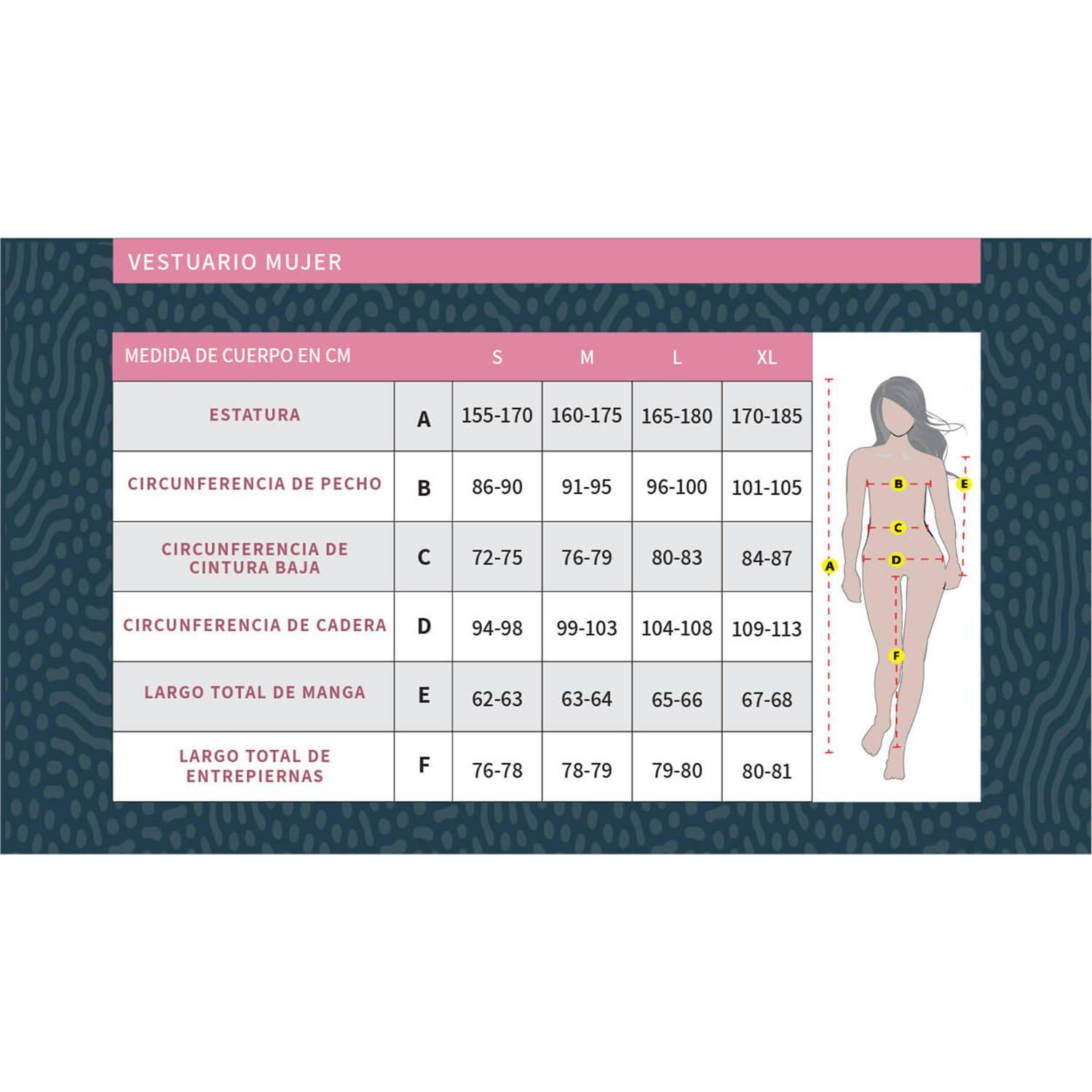 Polera M/L Mujer First Layer W/Pocket Negro-4