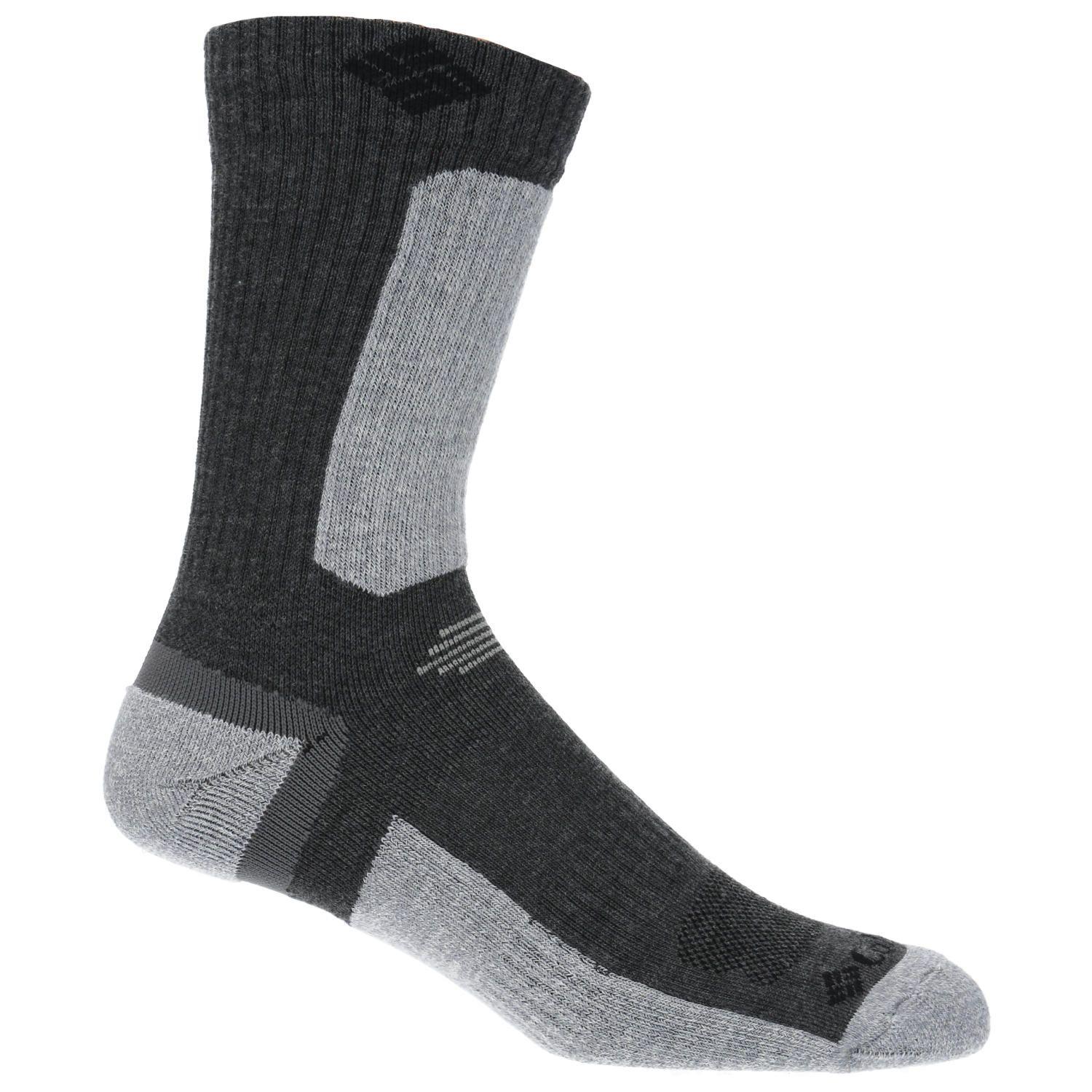 Calcetin Unisex Crop Hike Crew Light Gris-1