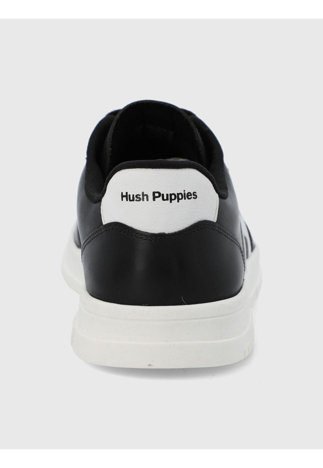 Zapatilla Cuero Hombre Philippe Negro-5