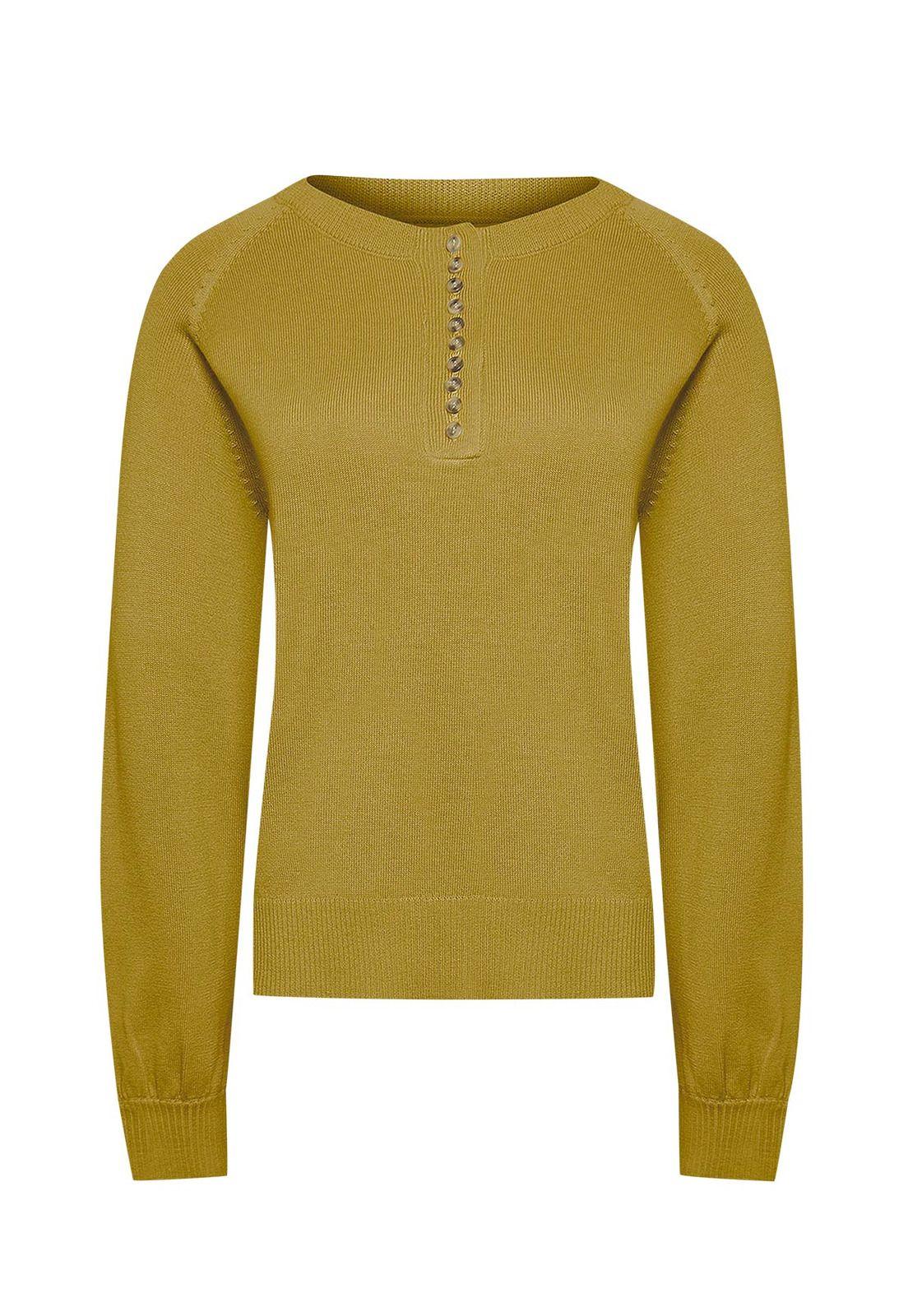 Sweater Mujer Omaha Verde -0