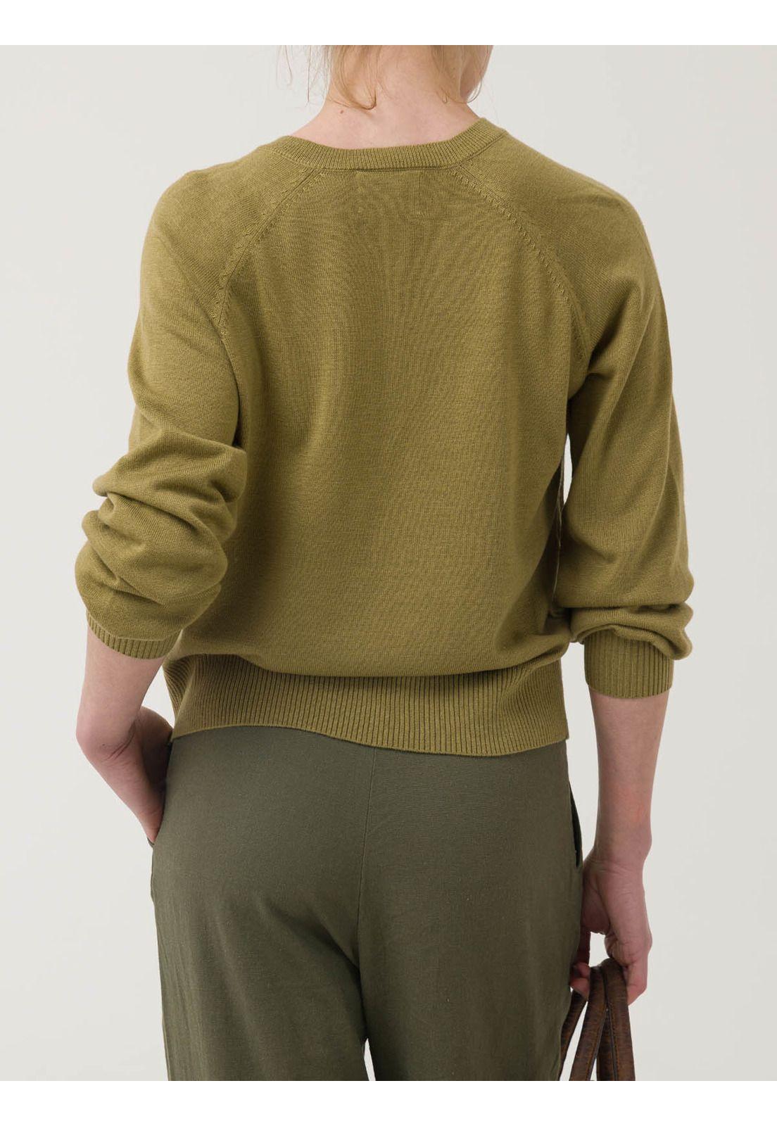 Sweater Mujer Omaha Verde -5