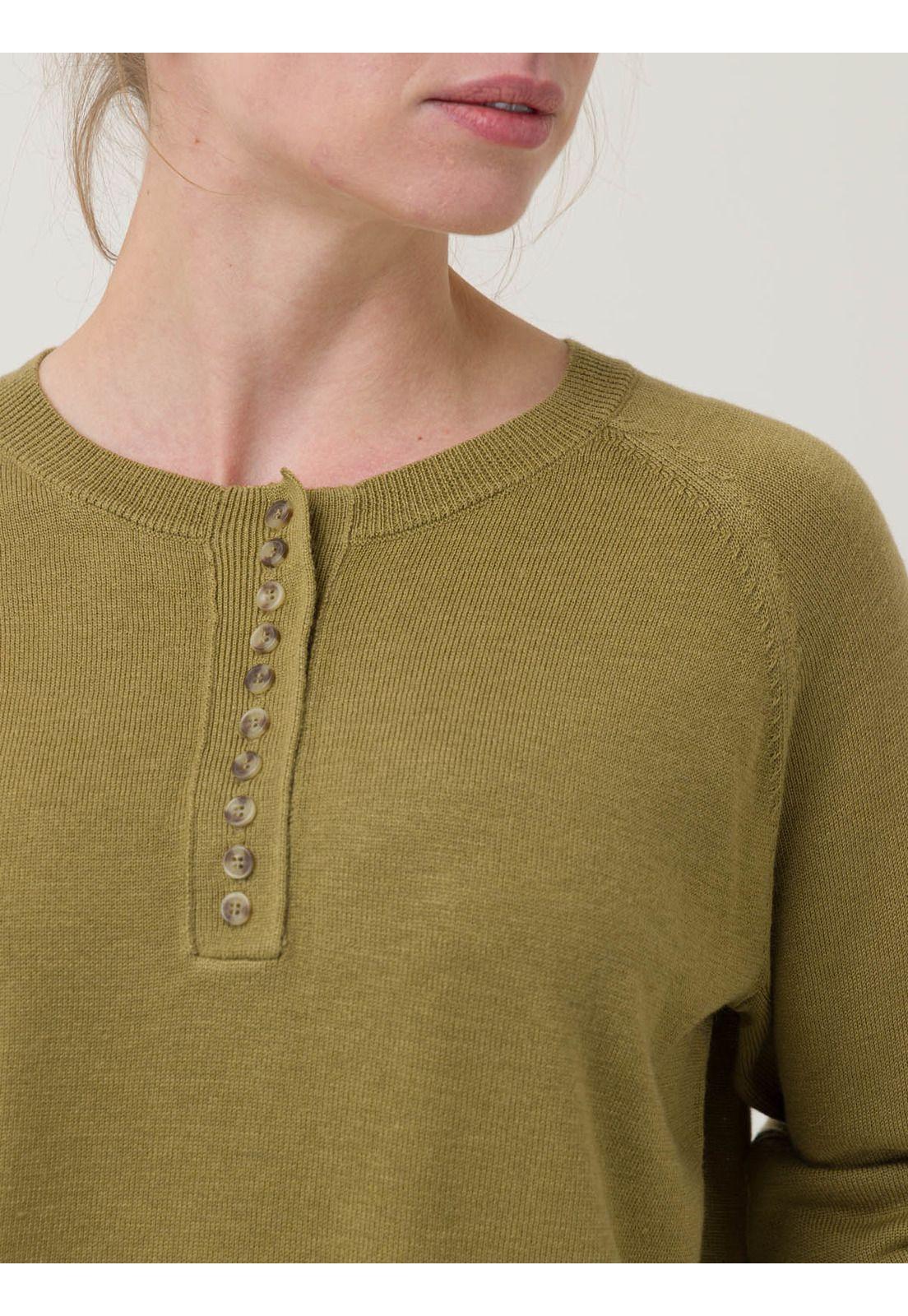 Sweater Mujer Omaha Verde -6