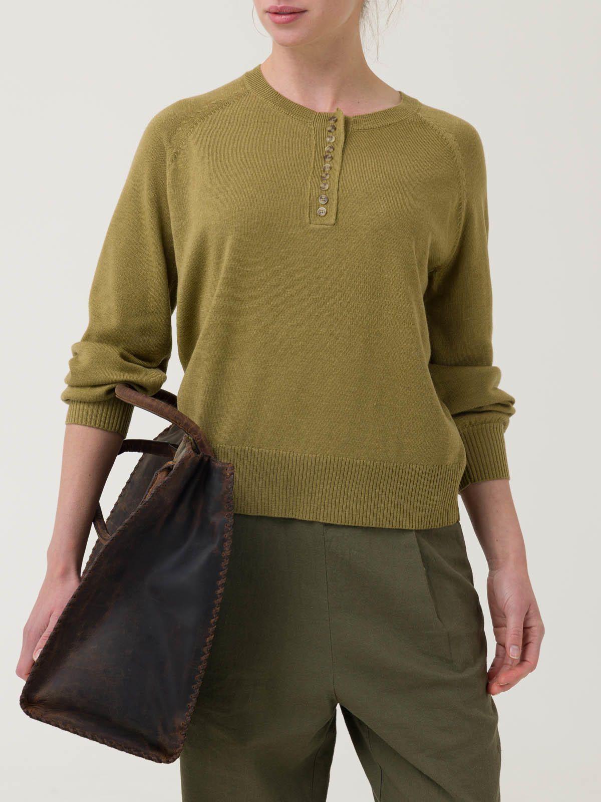 Sweater Mujer Omaha Verde -4