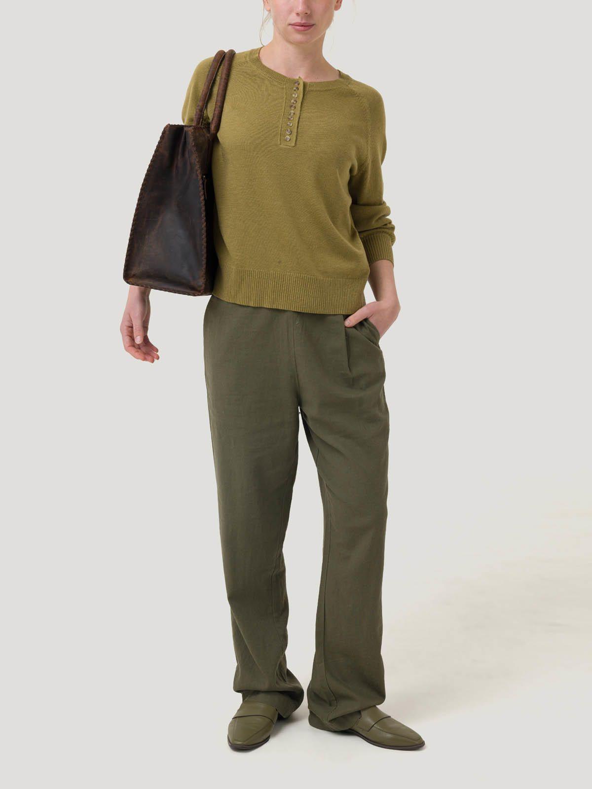 Sweater Mujer Omaha Verde -8