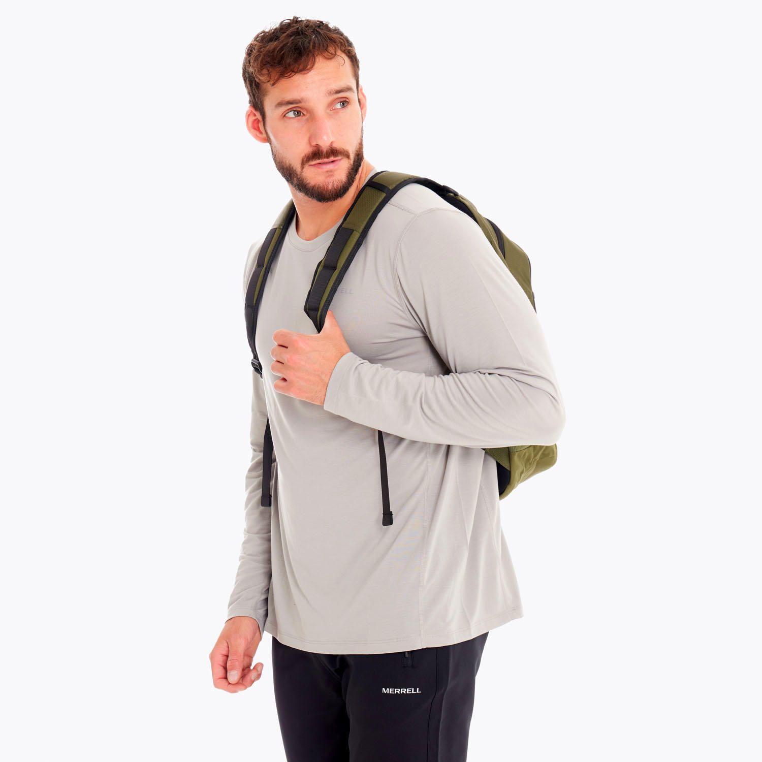 Mochila Unisex Essential Oliva-3