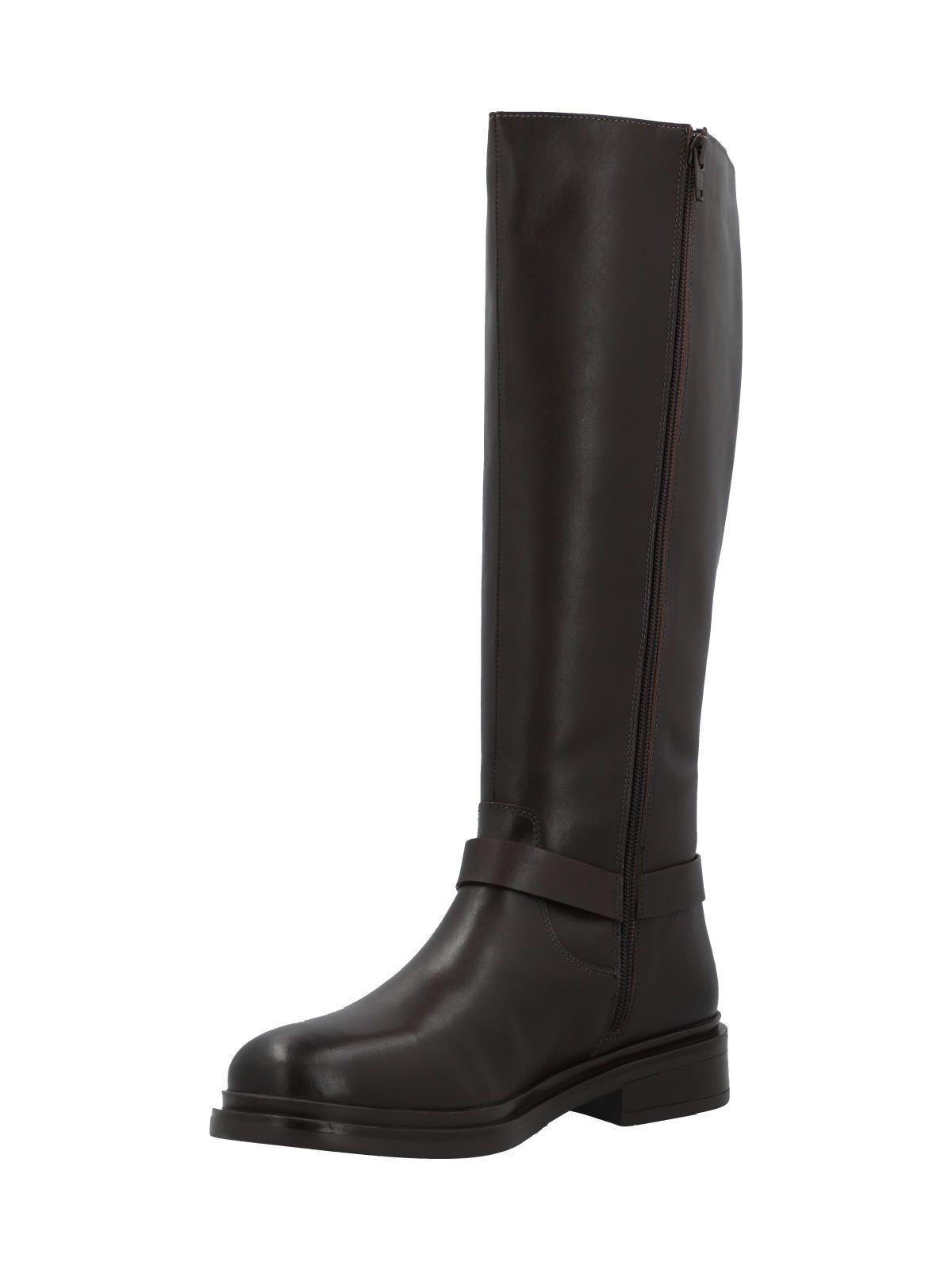 Bota Cuero Mujer Ayac Café-4