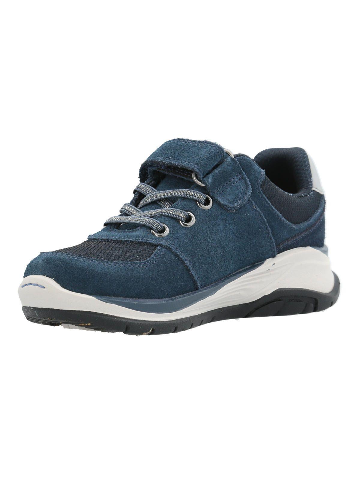 Zapatilla Cuero Bambus Niño Azul-5