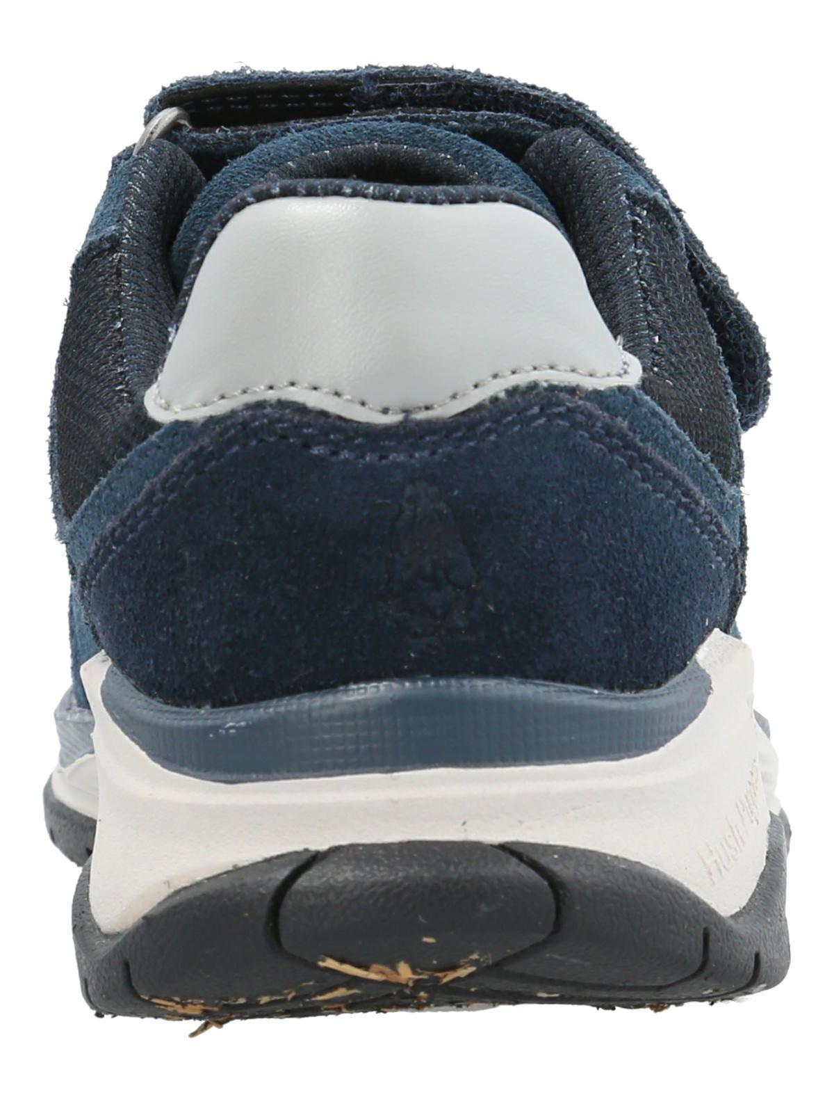 Zapatilla Cuero Bambus Niño Azul-6