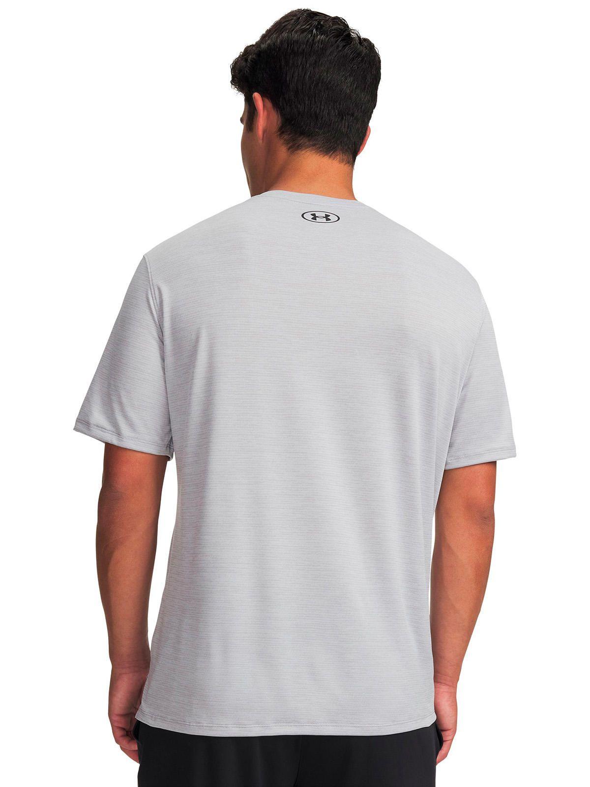 Polera manga corta Tech Vent gris Hombre-1
