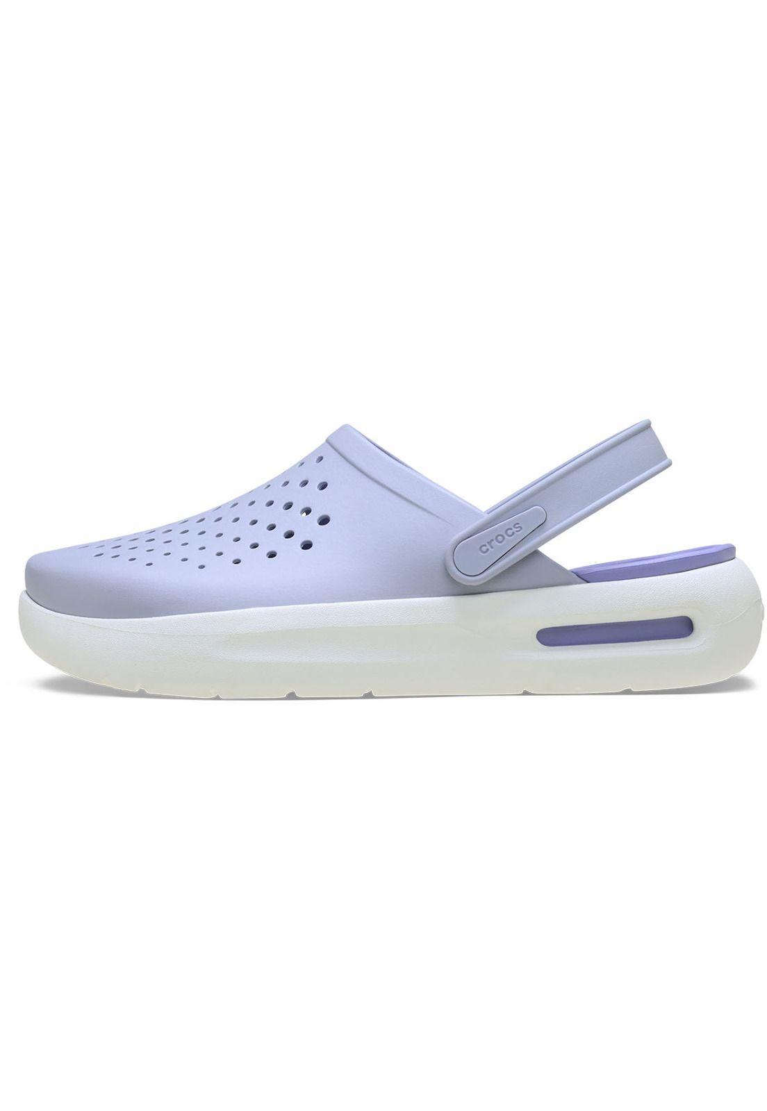 Zueco Crocs Hombre InMotion Clog Morado-1