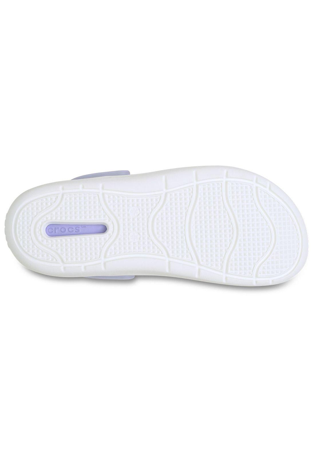 Zueco Crocs Hombre InMotion Clog Morado-5