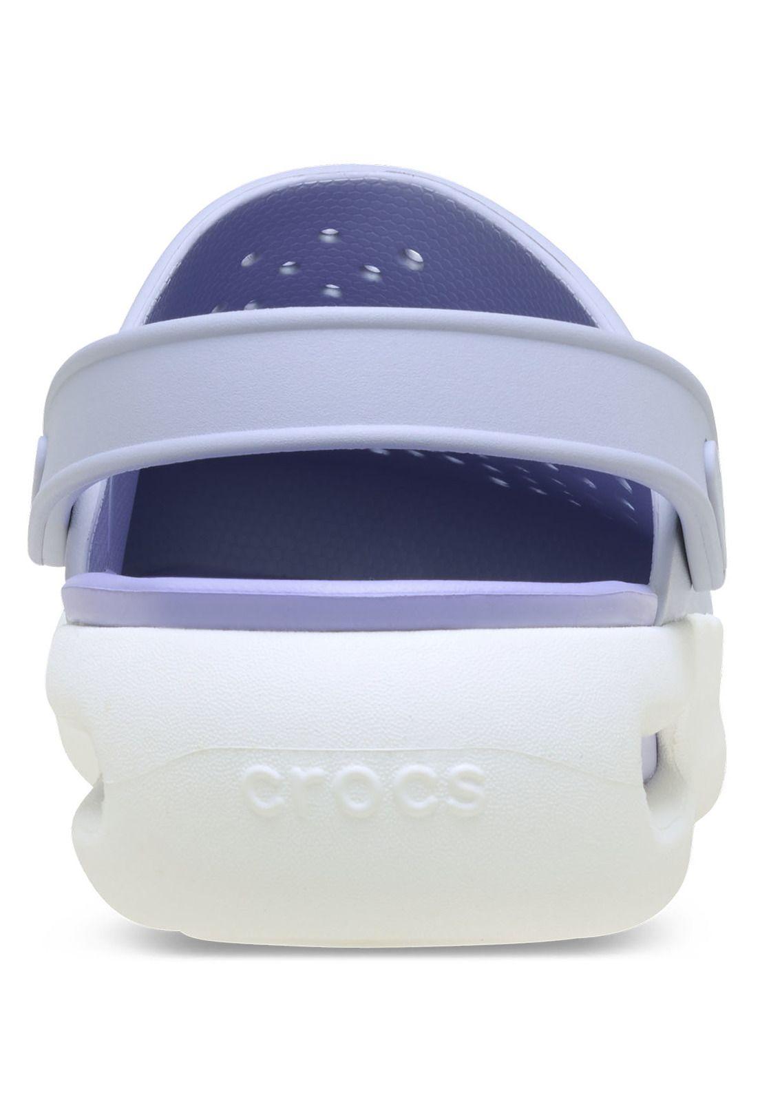 Zueco Crocs Hombre InMotion Clog Morado-7