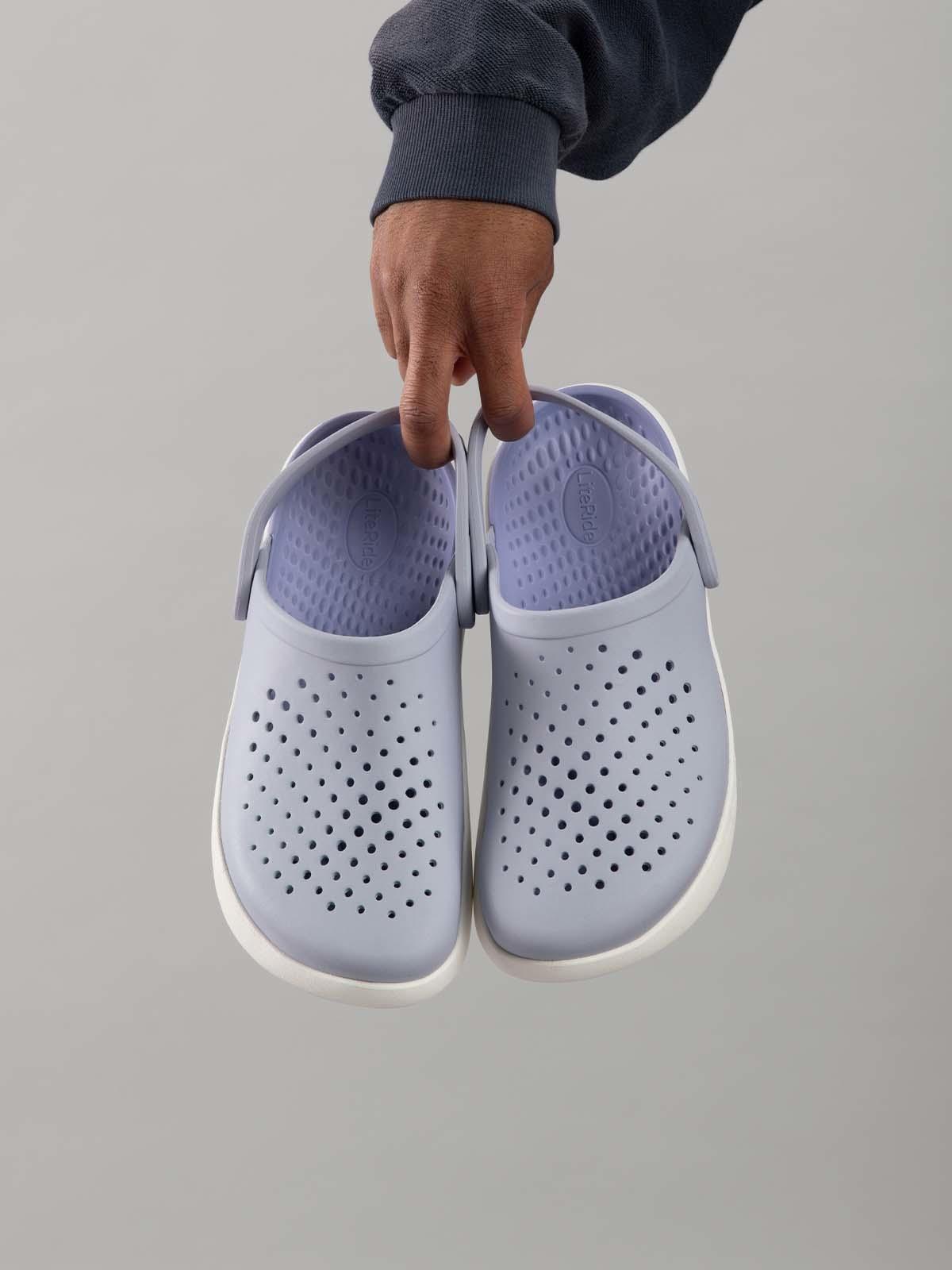 Zueco Crocs Hombre InMotion Clog Morado-1