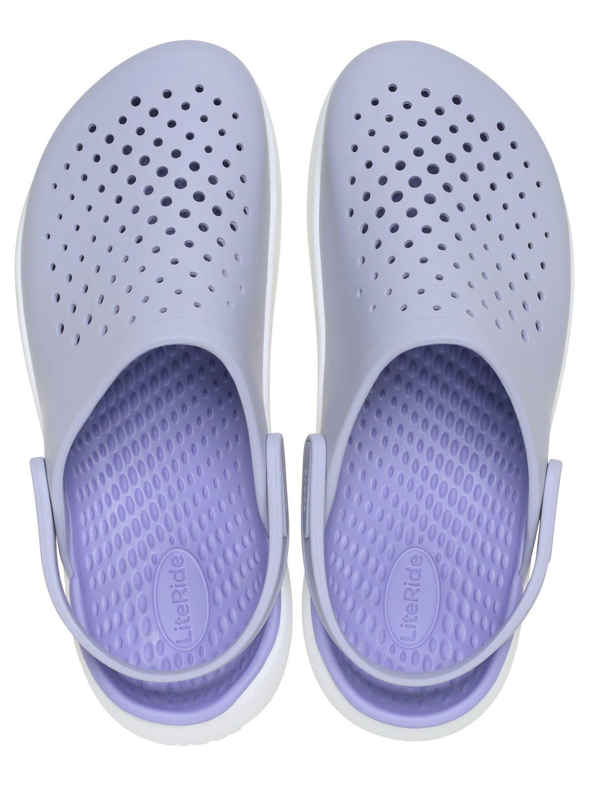 Zueco Crocs Hombre InMotion Clog Morado-4