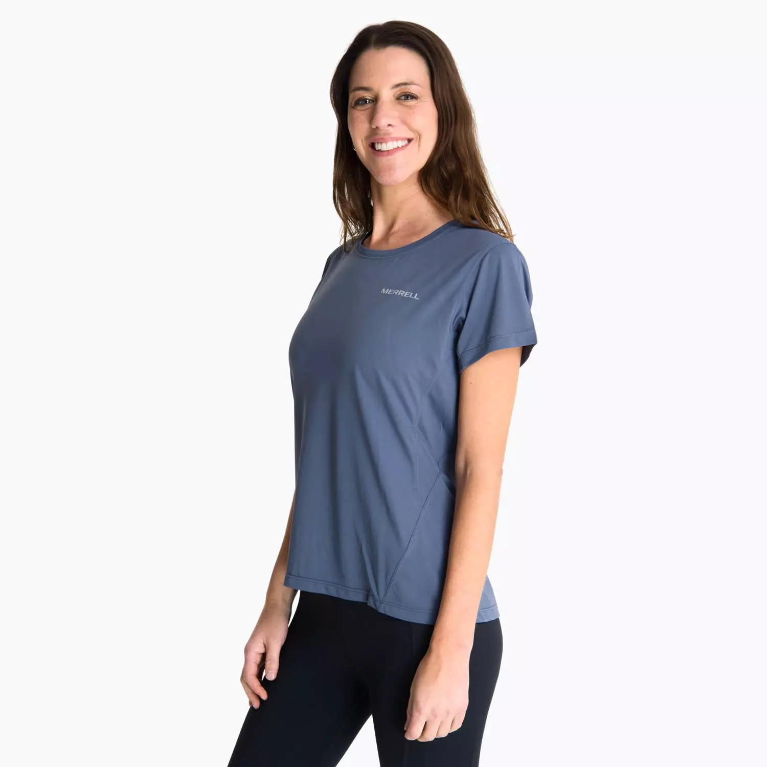 Polera Manga Corta Mujer Kiore Indigo -1