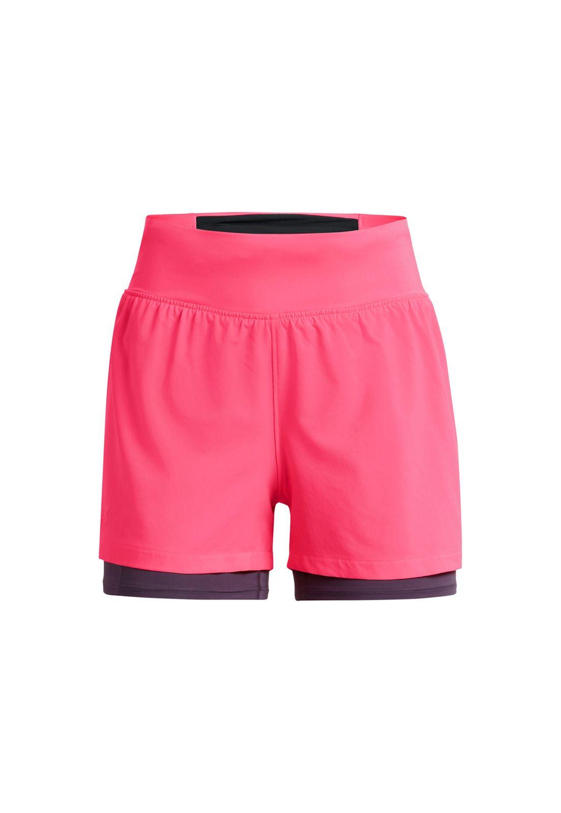 Short Running 2 En 1 Run Stamina Fucsia Mujer-0