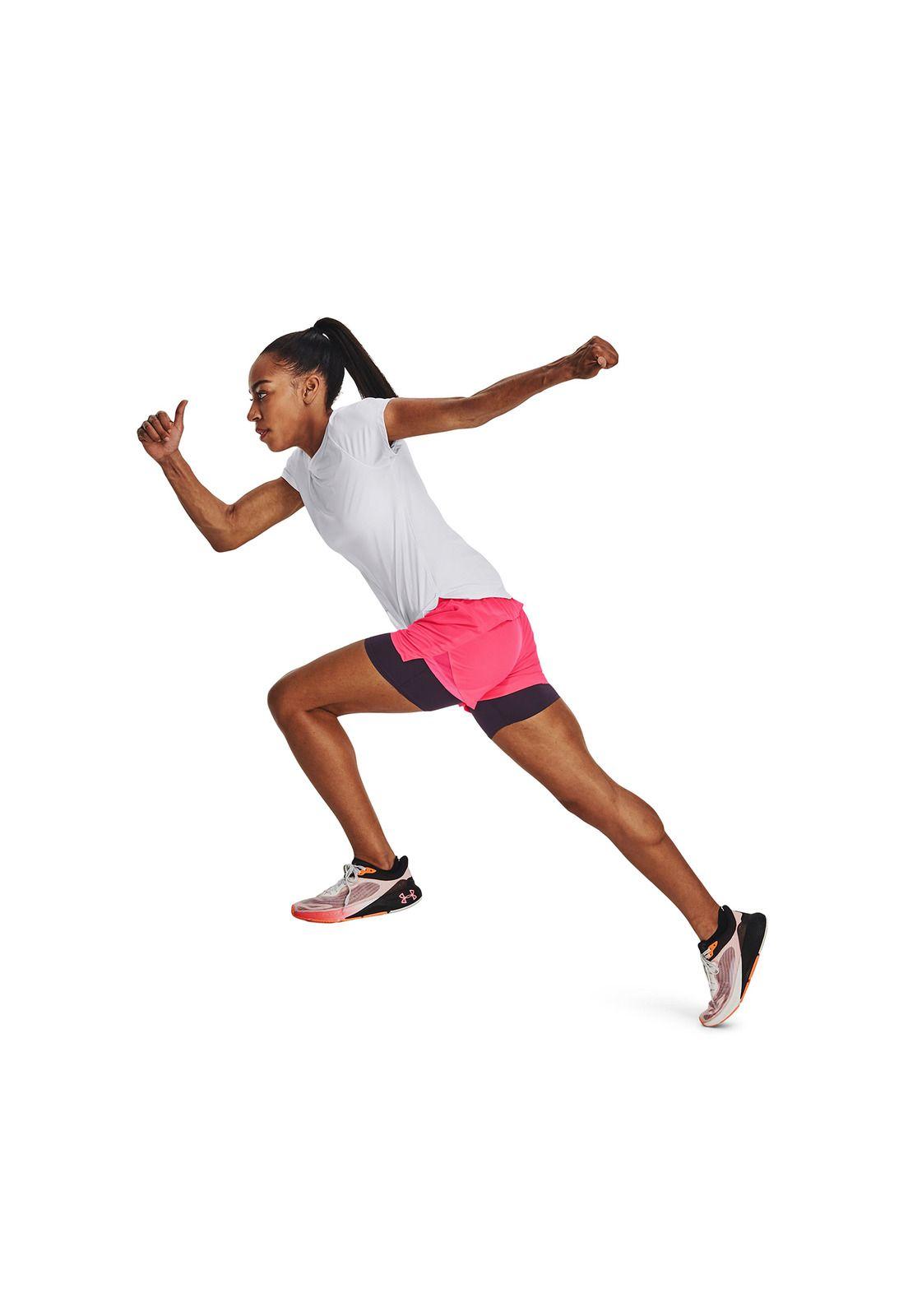 Short Running 2 En 1 Run Stamina Fucsia Mujer-5
