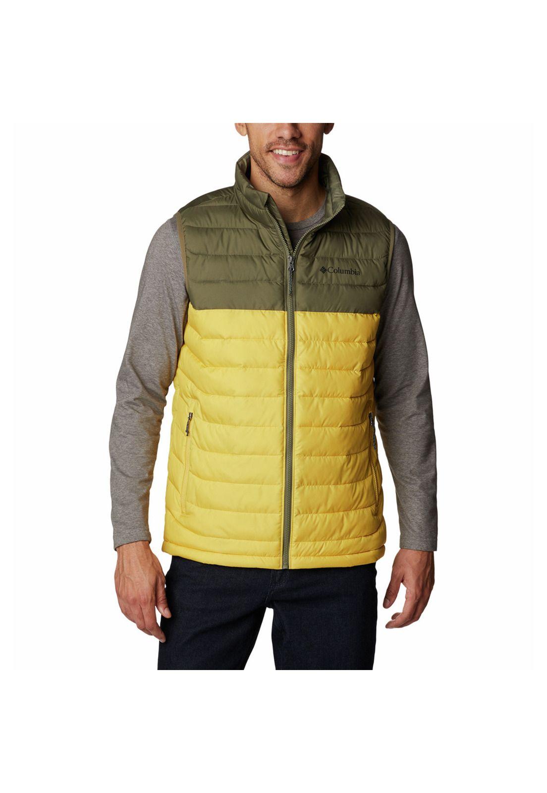 Parka Powder Lite Vest Amarillo Hombre-0